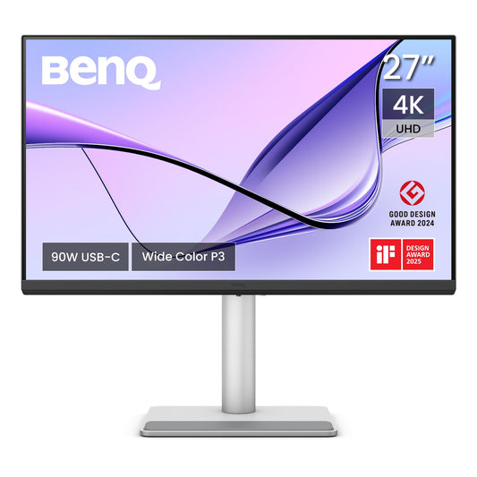 BenQ Monitor 27 Ma270u, para Macbook 4k, Uhd, con Mac Colors
