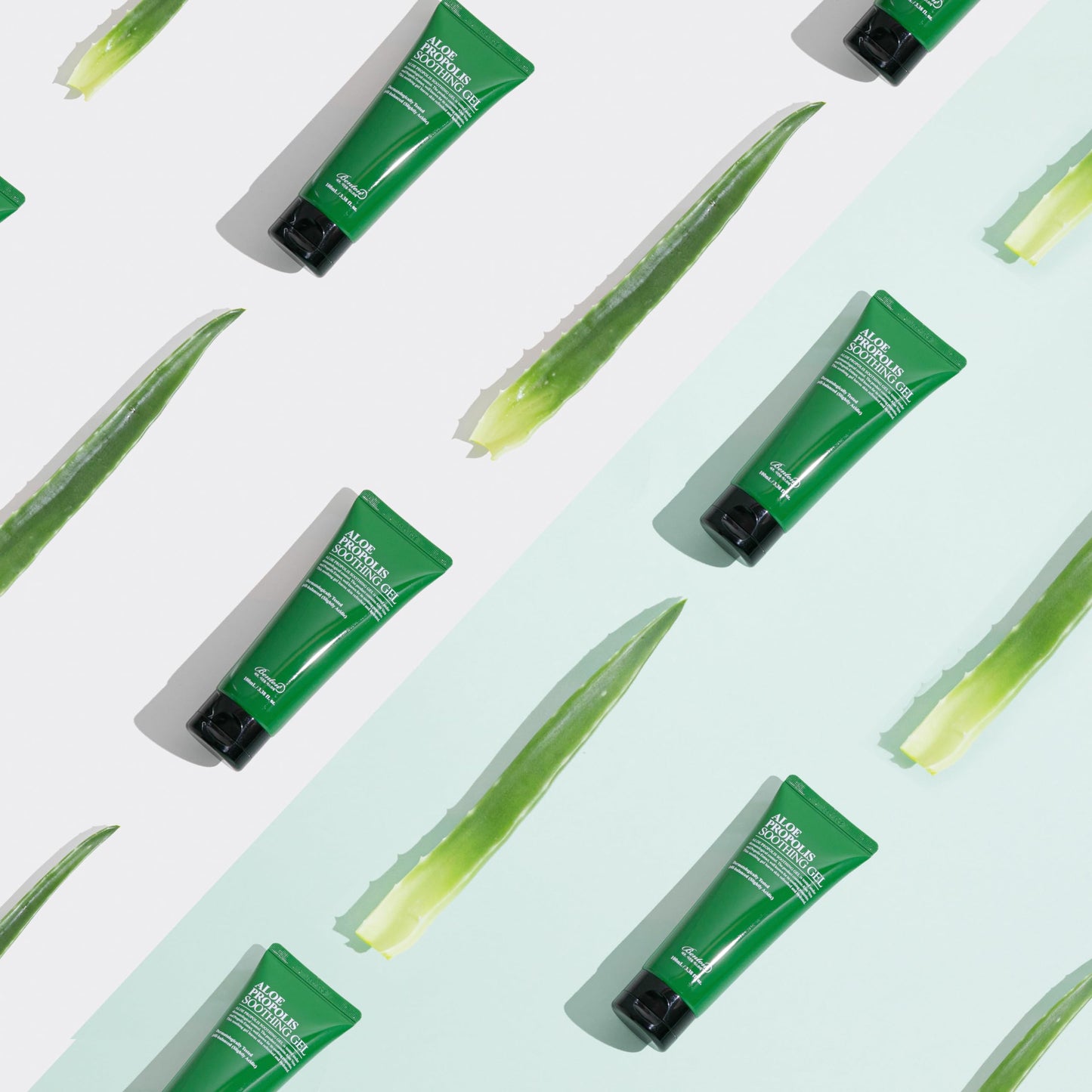 Gel calmante de Aloe y Propóleo para piel sensible de BENTON.