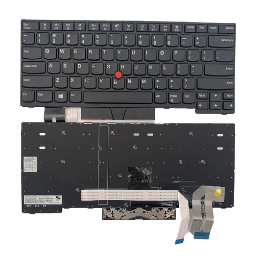 Teclado de Repuesto yhfshop Lenovo ThinkPad T14 Gen 1 2020 Negro