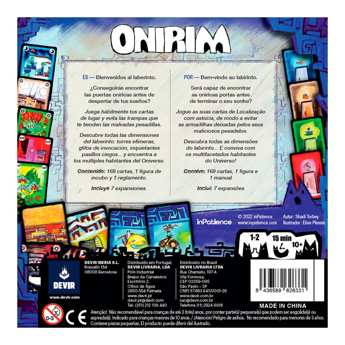 Juego de Mesa Devir Onirim en Español