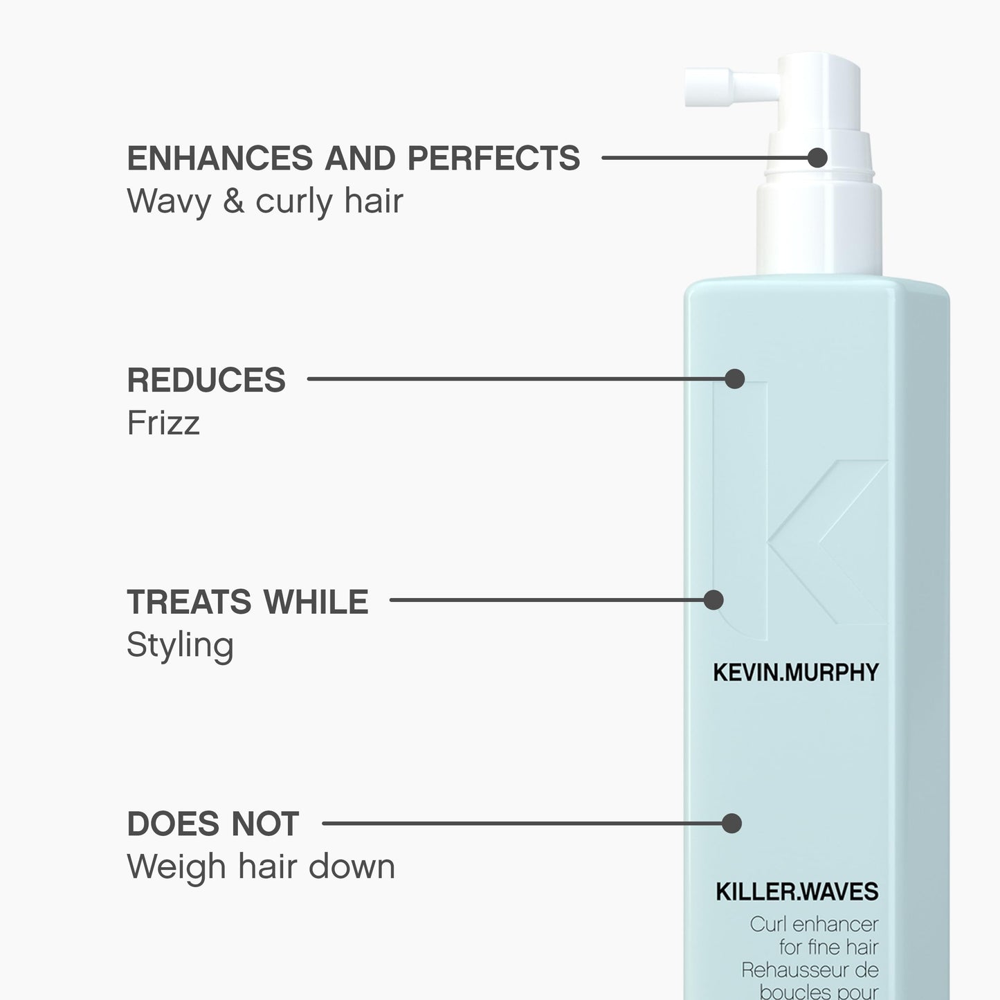 kevin Murphy killer waves curl enhancer for fine hair 5.1 oz