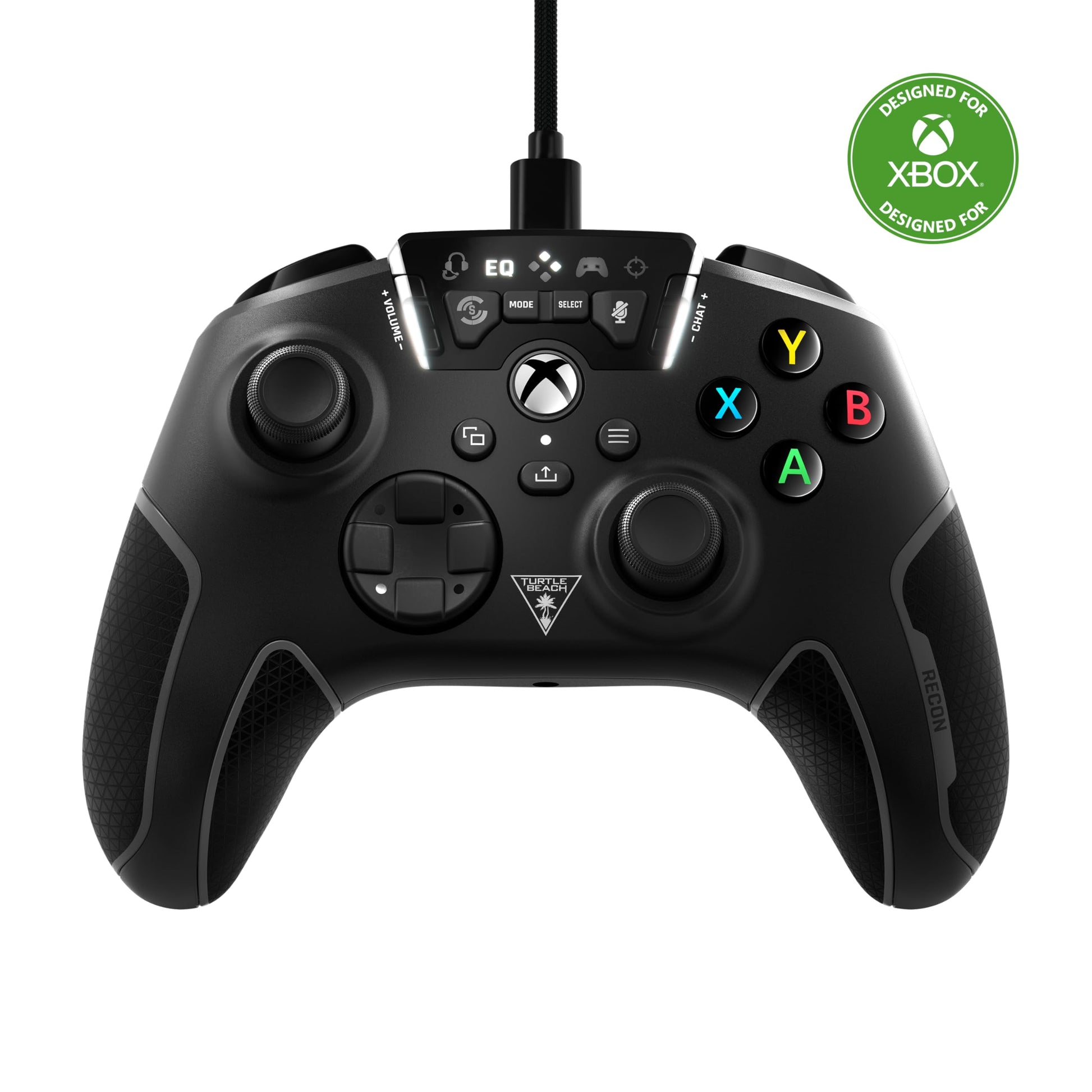 Control Alámbrico Turtle Beach Recon Negro para Xbox Series X, Xbox Series S, Xbox One y Windows 10