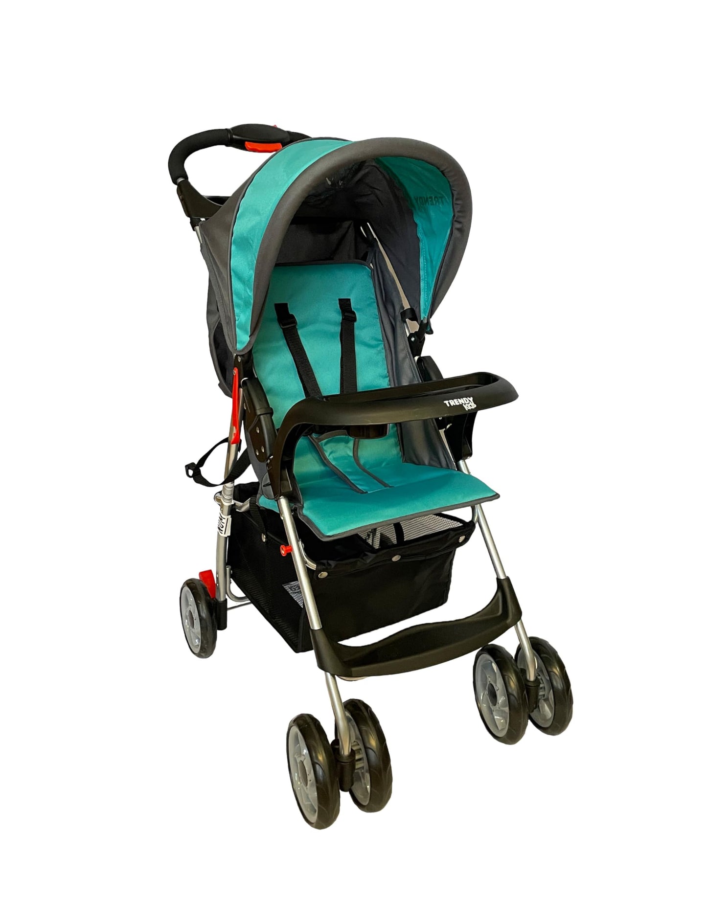 Carriola TRENDY KIDS Aqua Ligera y Plegable con un Solo Movimiento para Bebé