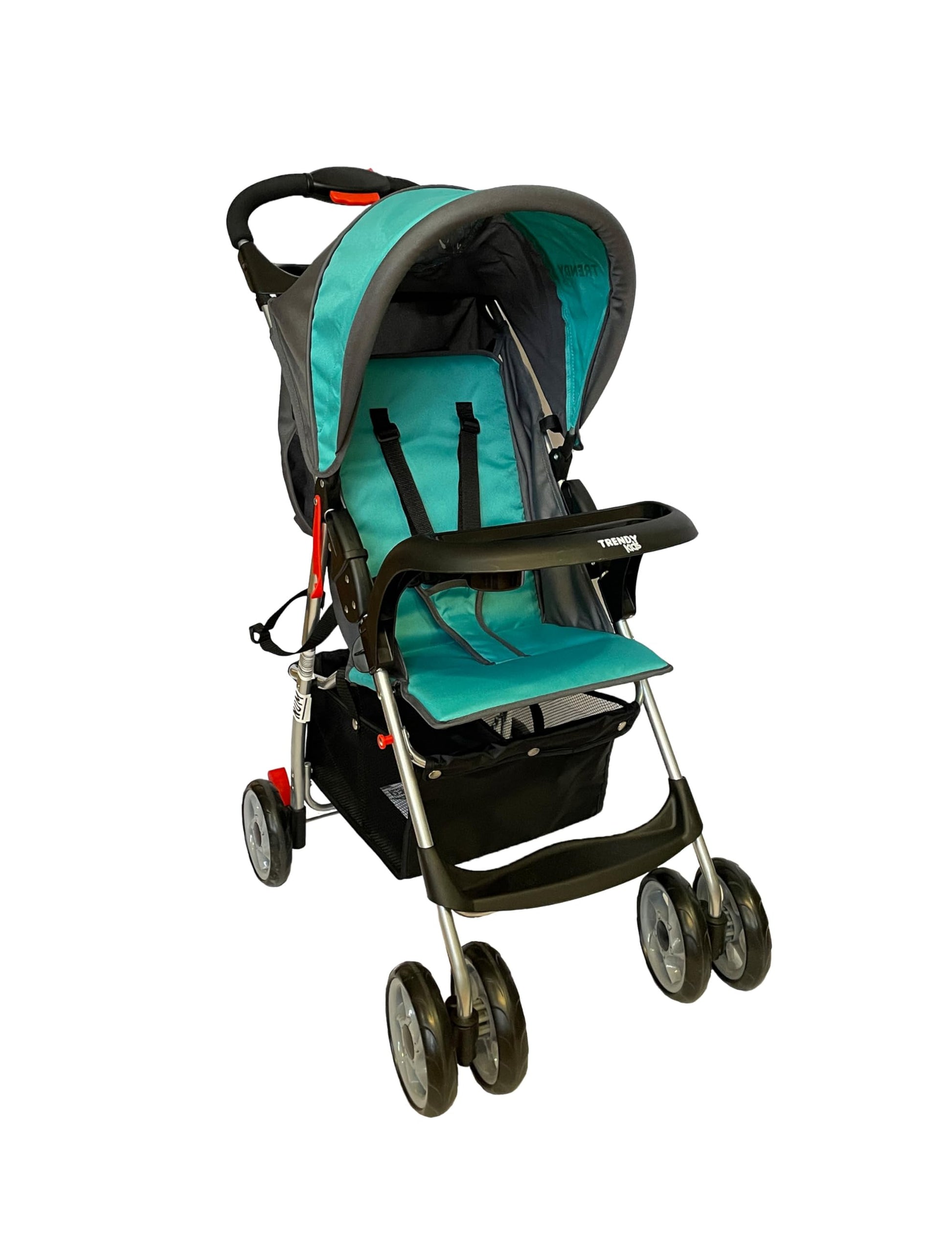 Carriola TRENDY KIDS Aqua Ligera y Plegable con un Solo Movimiento para Bebé