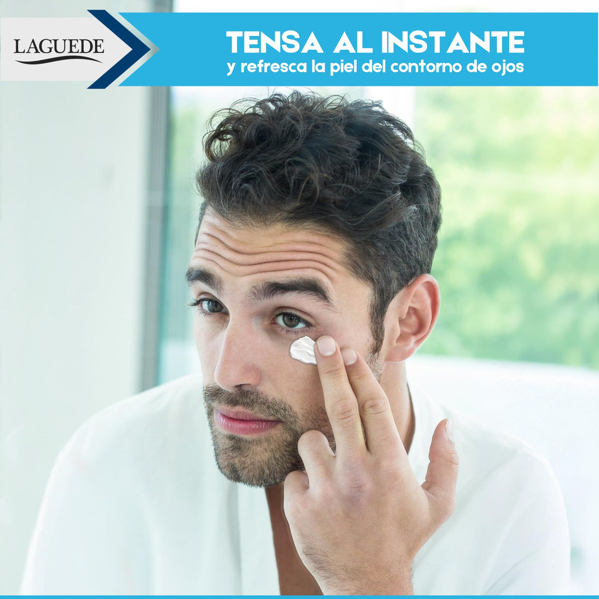 Skintight. Gel Eliminador Bolsas de Ojos Con Efecto Lifting Tensor Quita y Desinflama Bolsas Ojeras Líneas De Expresión y Arrugas - Gel Eye Tightener Para Mujeres y Hombres Apto Todo Tipo de Piel (10 sobres)