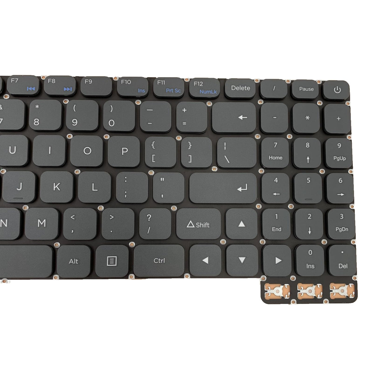 Teclado de Repuesto Siakoocty Gris para Portátil USA