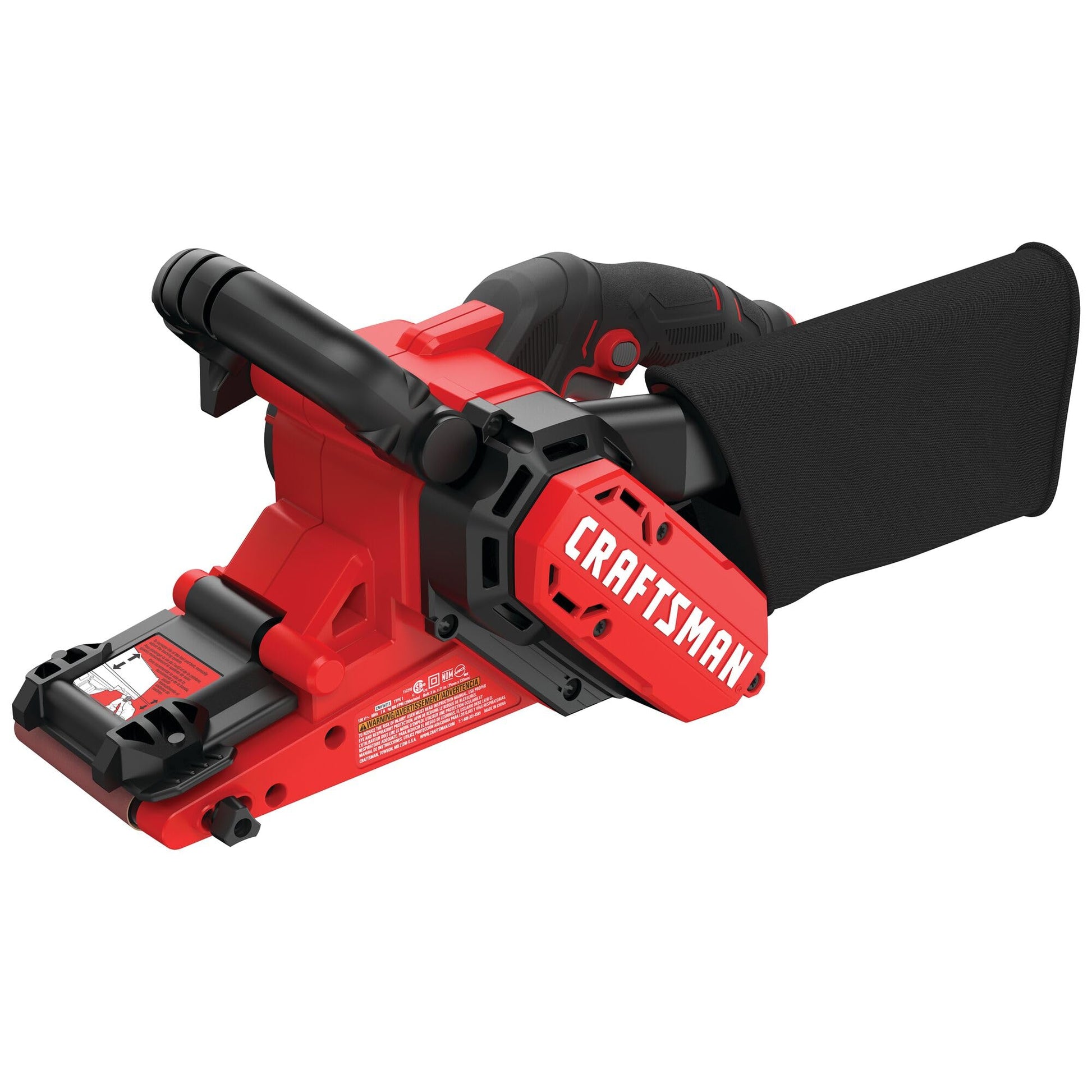 CRAFTSMAN Lijadora eléctrica de 7 amperios, 3 pulgadas x 21 pulgadas, con cable (CMEW213)