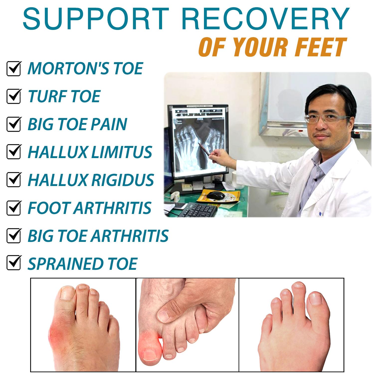 letgogo Morton's Extension Orthotic,Carbon Fiber Insole,Rigid Foot Support Insert for Morton's Toe,Turf Toe,Hallux Rigidus,Arthritis,1 Piece 27.5cm(Men Size 11/Women 12)