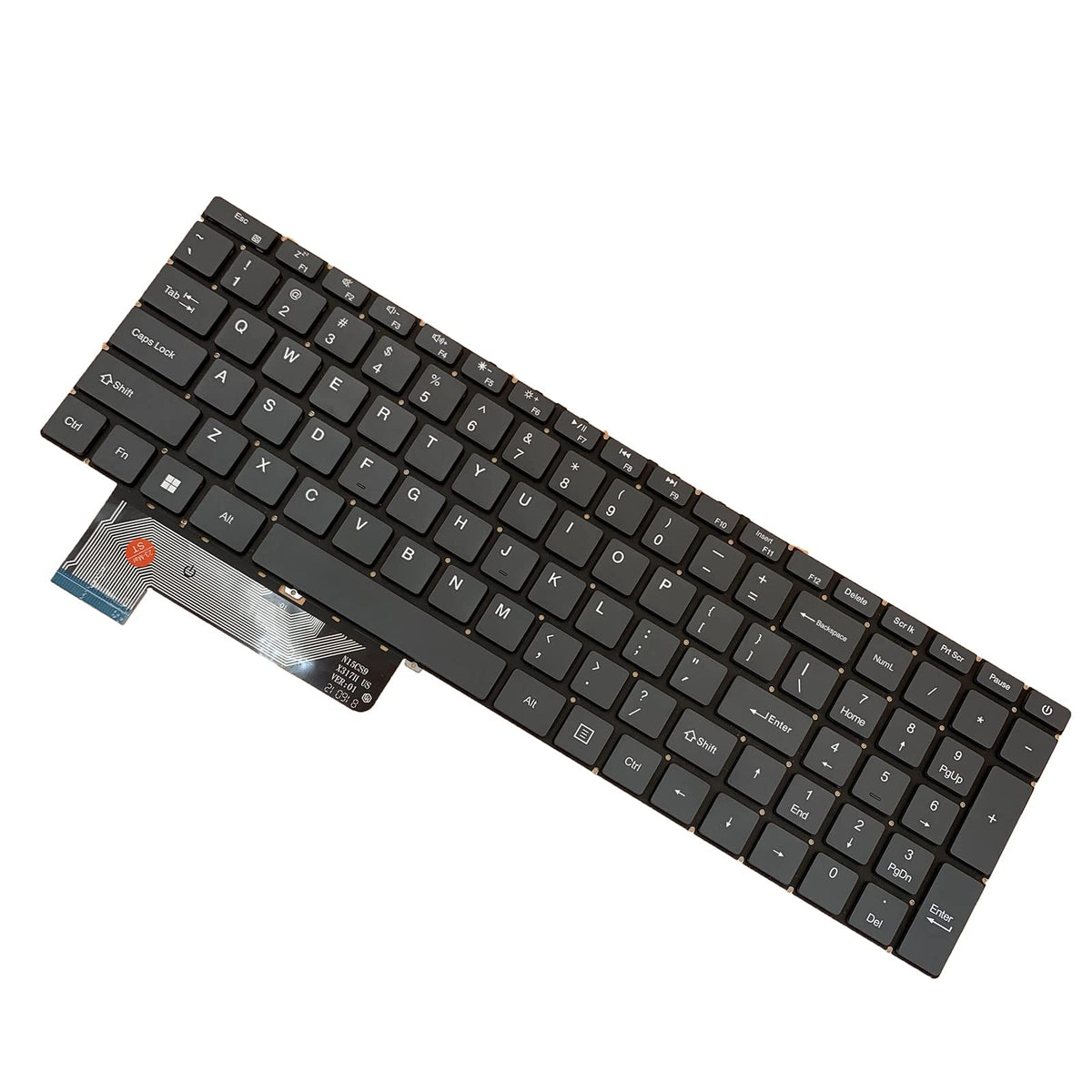 Teclado de Repuesto Siakoocty para Portátil Puerta de Enlace 15.6 Pulgadas