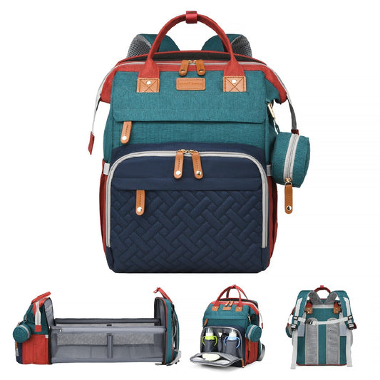 Bolsa de Pañales AHNTTGS Grande en Varios Colores con Cambiador