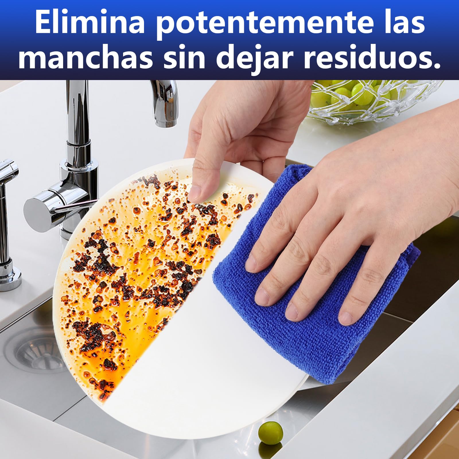 BYHANG Toallas de Microfibra para Coche 18 Piezas, Paños de Limpieza para Autos, Trapos para Lavar y Secar Carros, Suaves, Reutilizables, Absorbentes, para Interior y Exterior