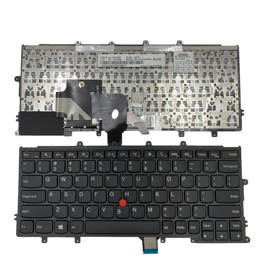 Reemplazo de Teclado Lenovo ThinkPad Negro con Puntero para Computadora Portátil X240 X240S X250 X260 X270 A275