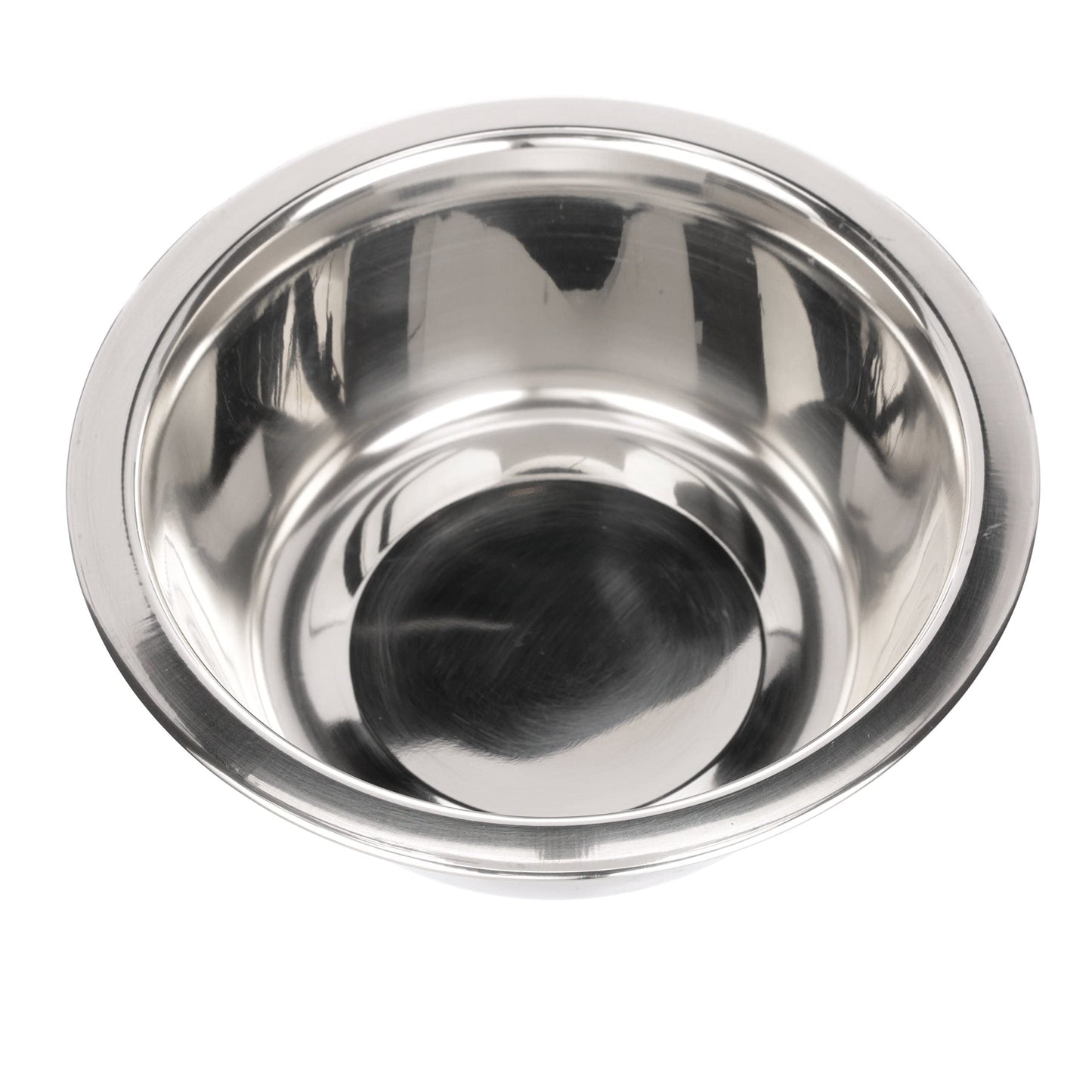 Cuencos de acero inoxidable para perro y gato, plato de repuesto de plato de plato para mascotas de lujo o exprés, marca Neater, plato de metal para comida y agua, Acero inoxidable, 3.5 Cup