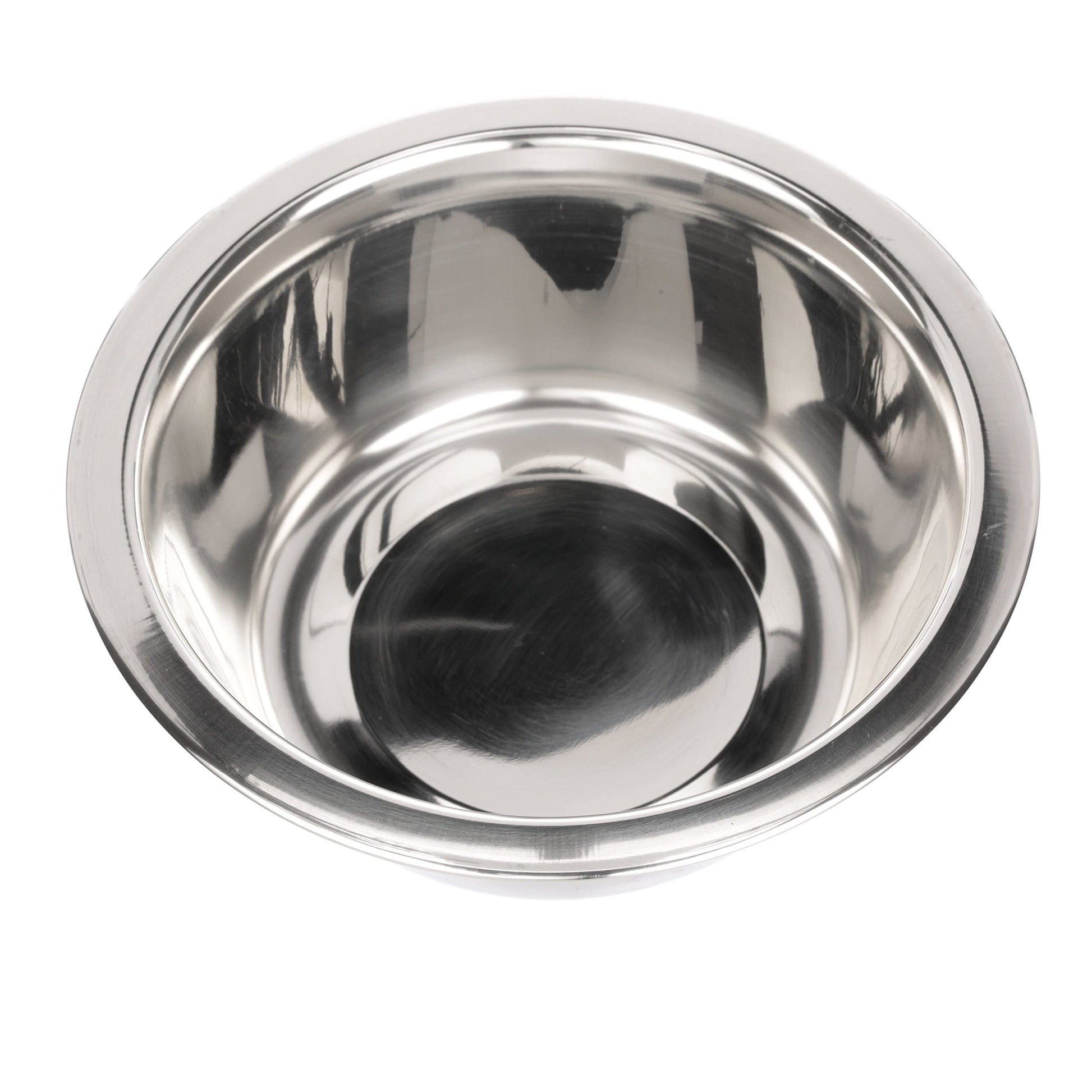 Cuencos de acero inoxidable para perro y gato, plato de repuesto de plato de plato para mascotas de lujo o exprés, marca Neater, plato de metal para comida y agua, Acero inoxidable, 3.5 Cup