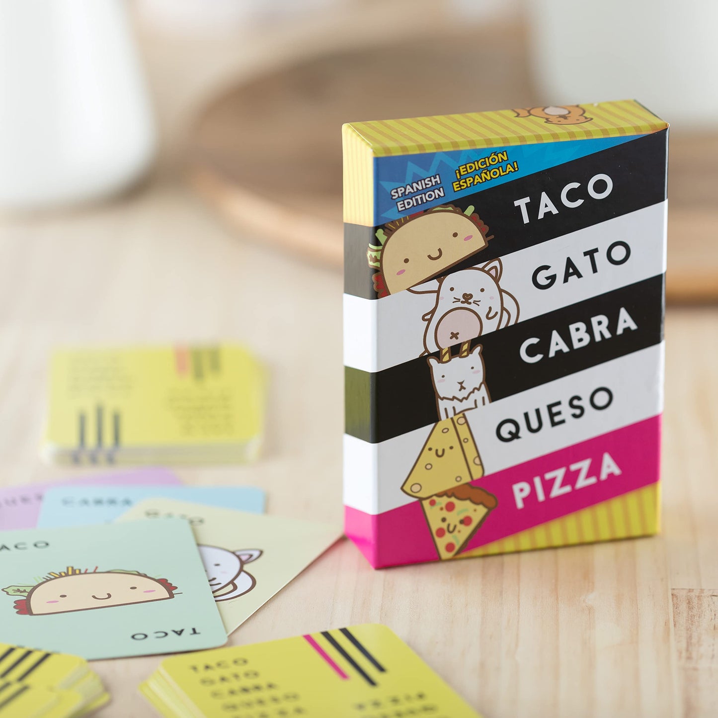 Juego de Mesa Dolphin Hat Games Taco Gato Cabra Queso Pizza Edición Española