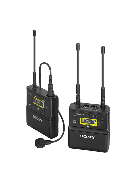 Sistema de Micrófono Inalámbrico Sony Negro de Talla Única