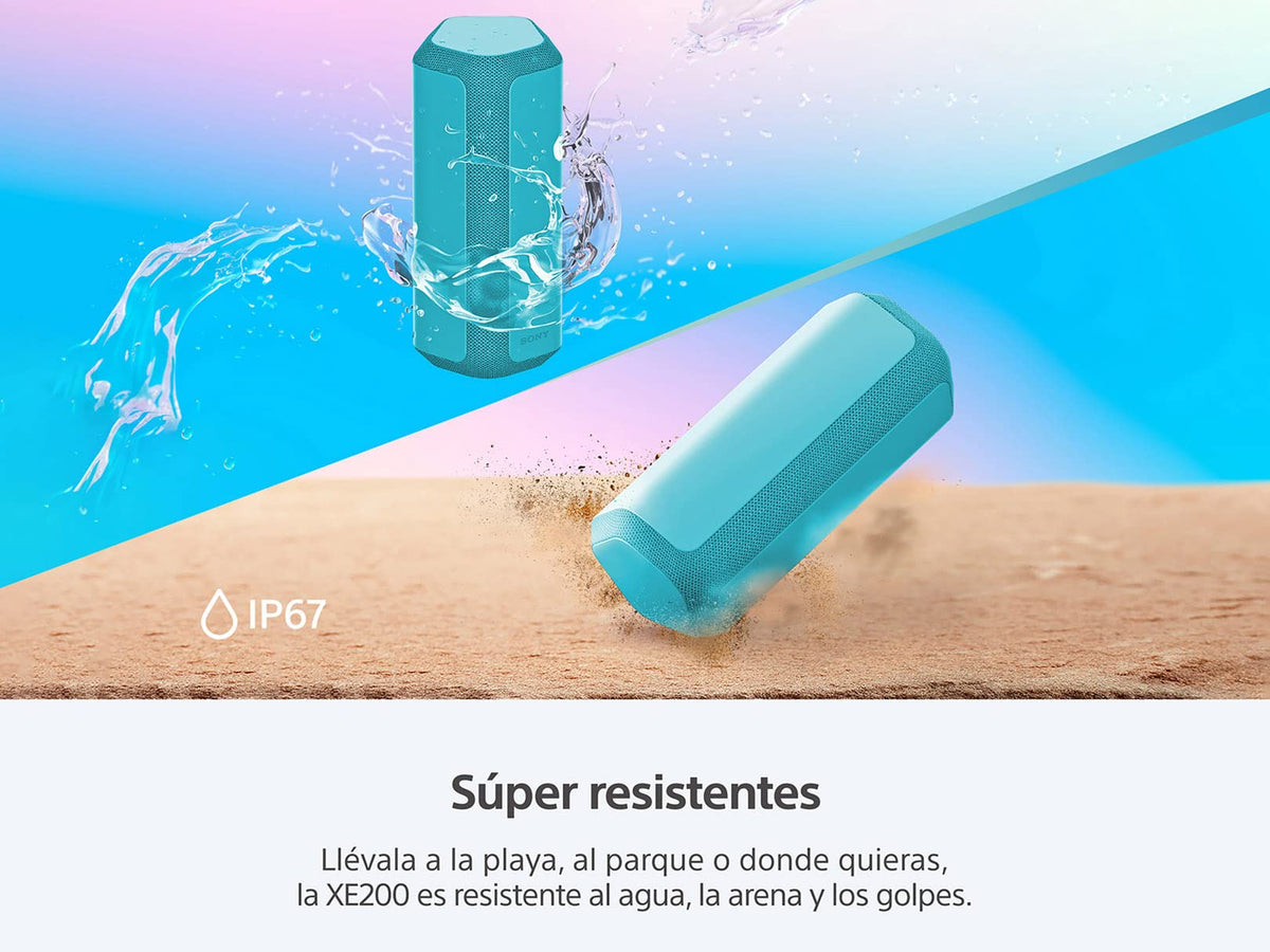 Altavoz Bluetooth Inalámbrico Sony X-Series Azul Ultra Portátil Reacondicionado