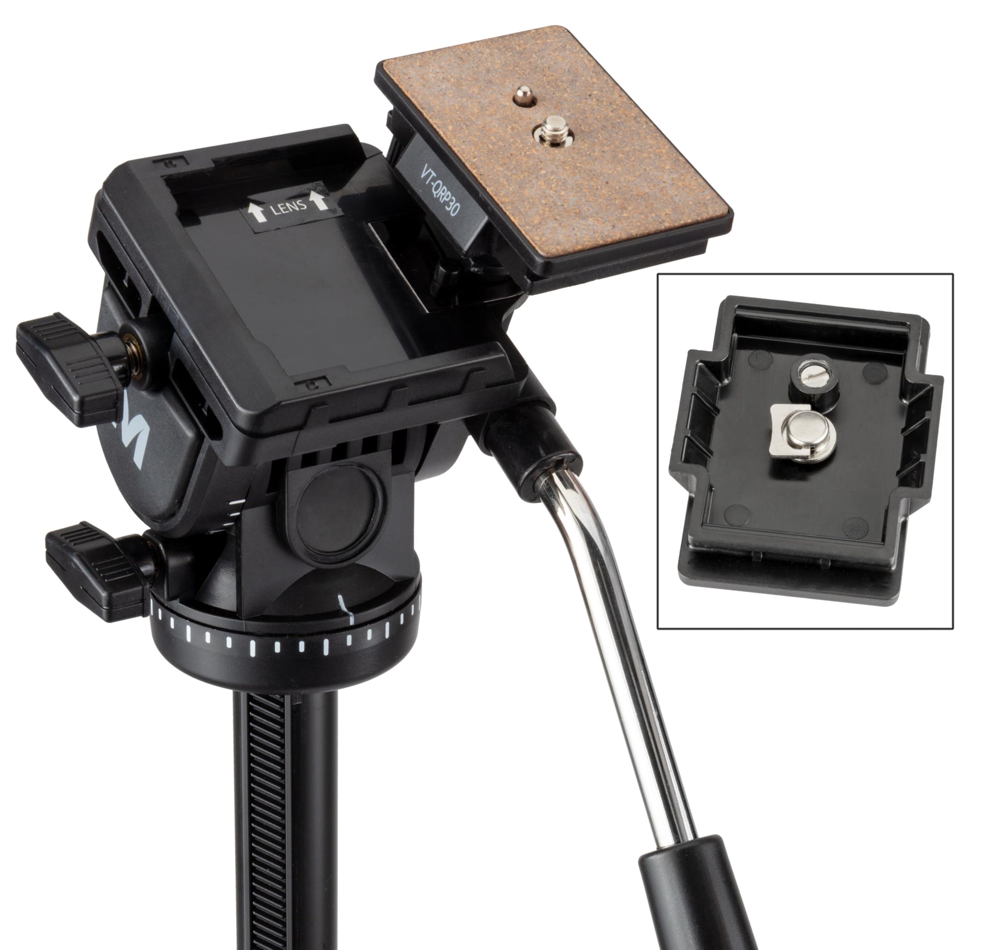 Magnus VT-300 Video Tripod with Fluid Head