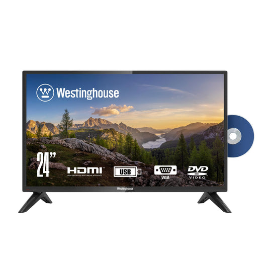 Televisor Inteligente Westinghouse 24 Pulgadas Full HD Wi-Fi HDMI USB Reacondicionado