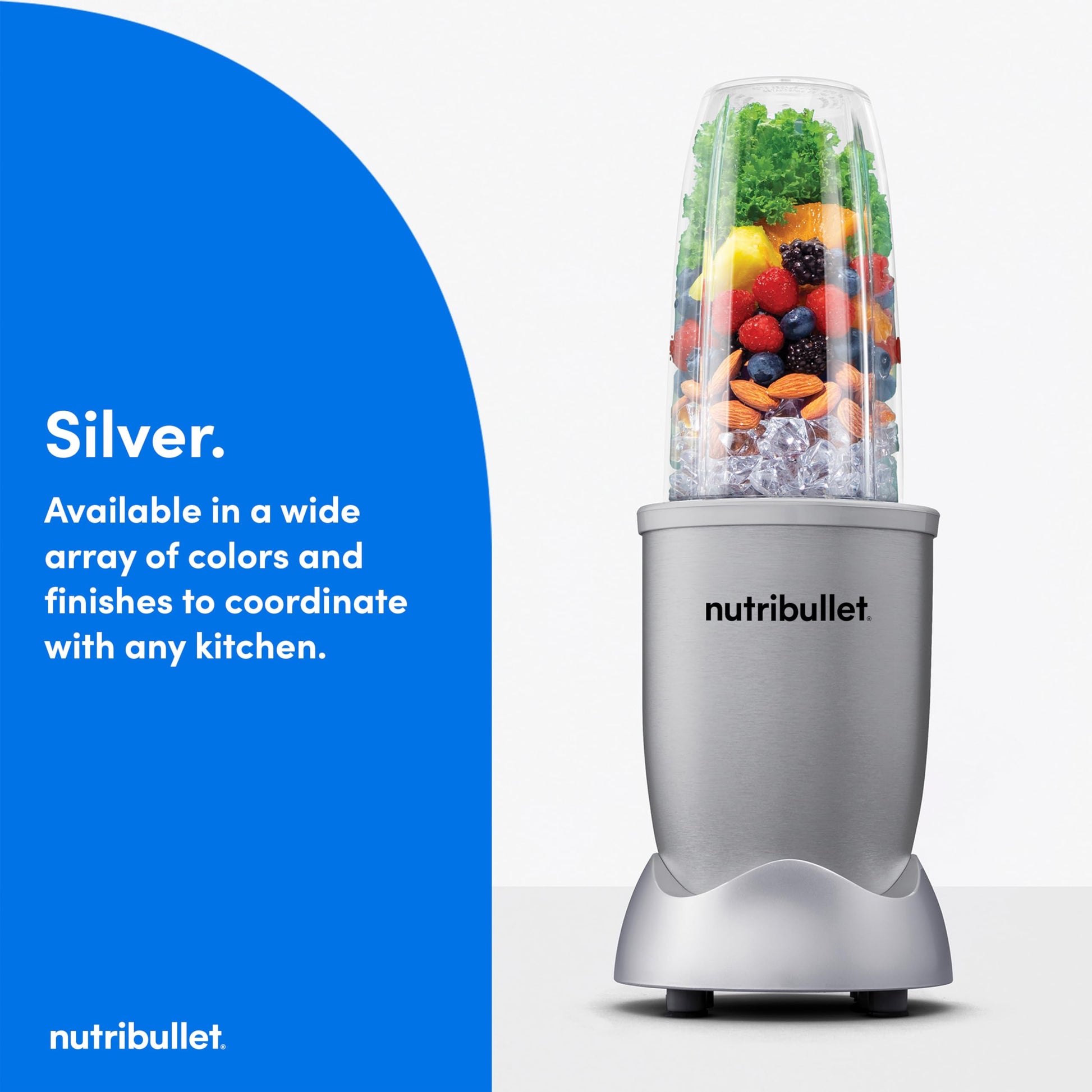 Extractor de Nutrientes NutriBullet Pro Plata 900 W