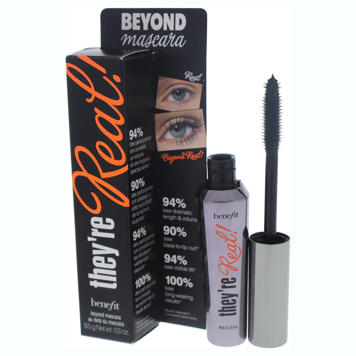 Benefit Theyre real! Mascara - Beyond Black for Women Mascara 0.3 oz
