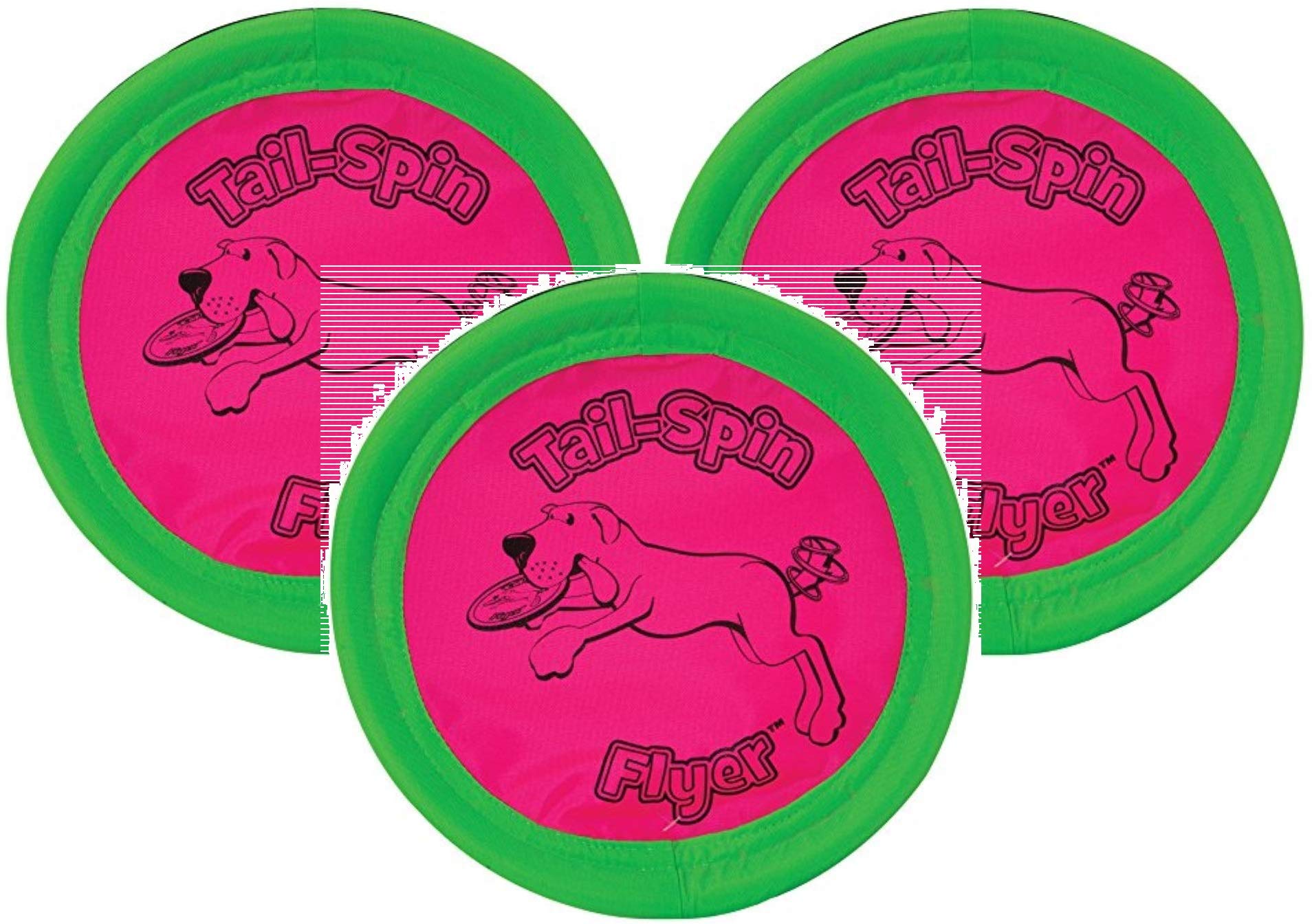 Booda - Juego de 3 juguetes para perro, 7 pulgadas (Оne Расk)