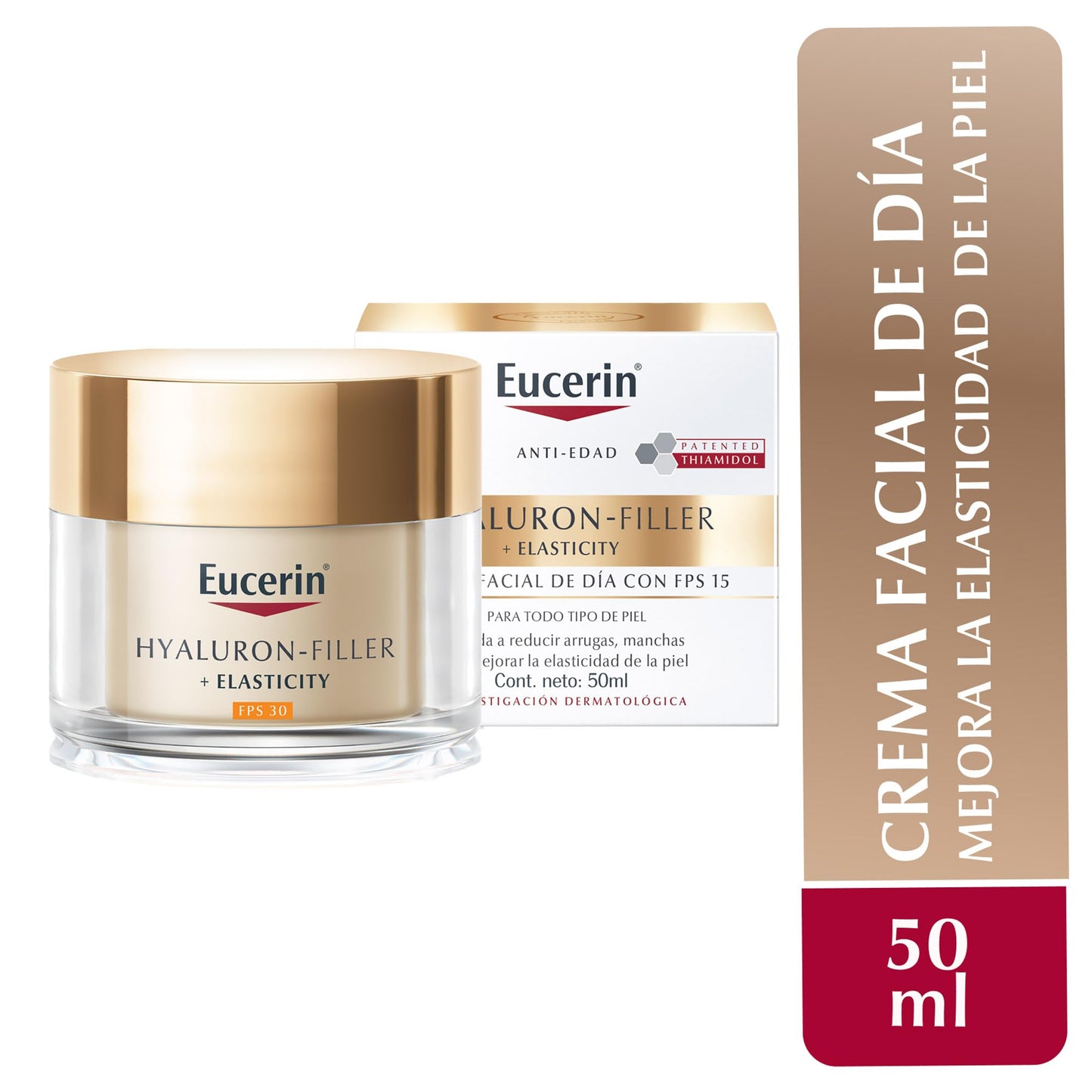 Eucerin Hyaluron Filler + Elasticity dia FPS30 50ml