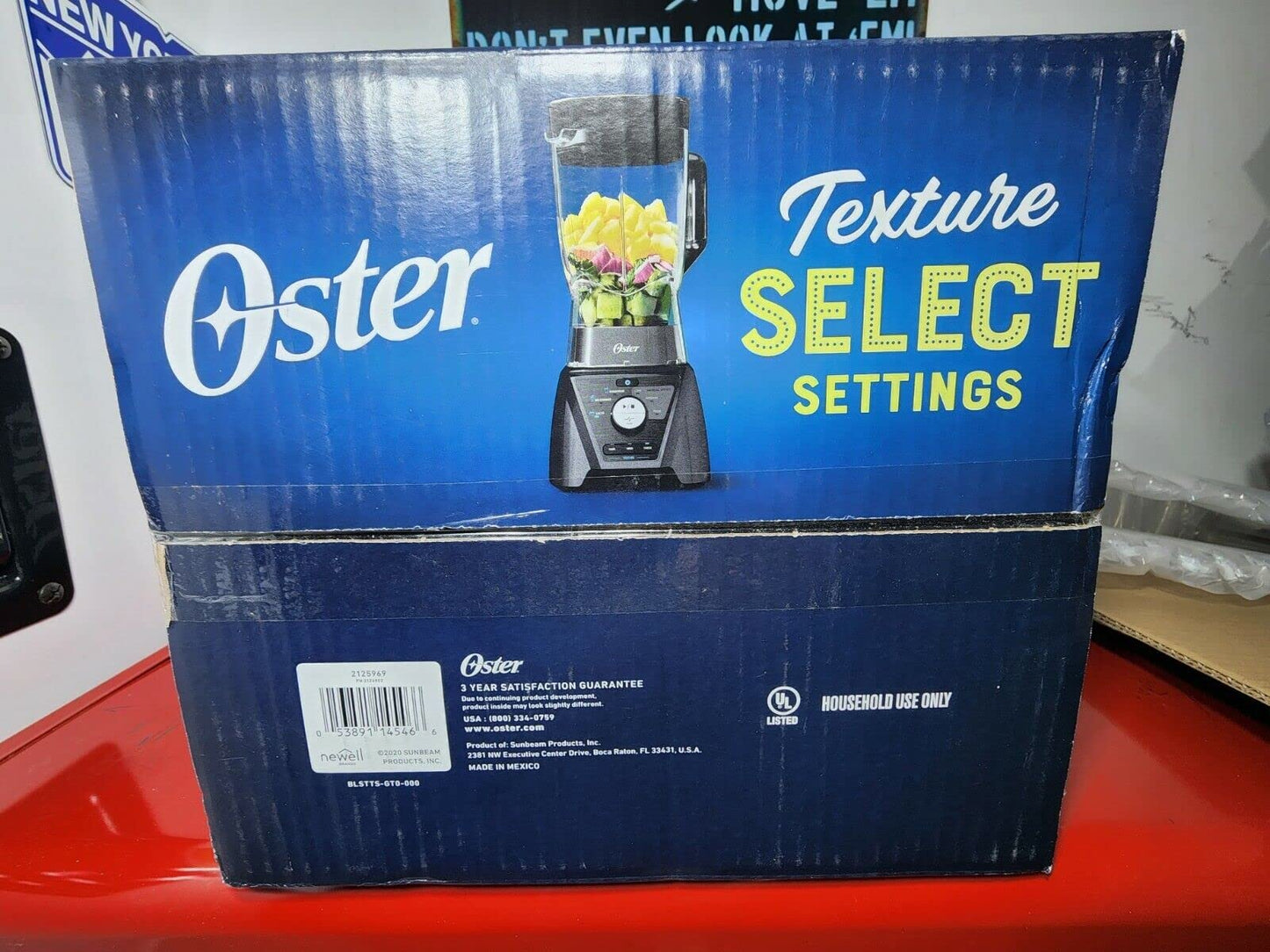 Licuadora Oster 9 Velocidades Metal Drive 8 Tazas