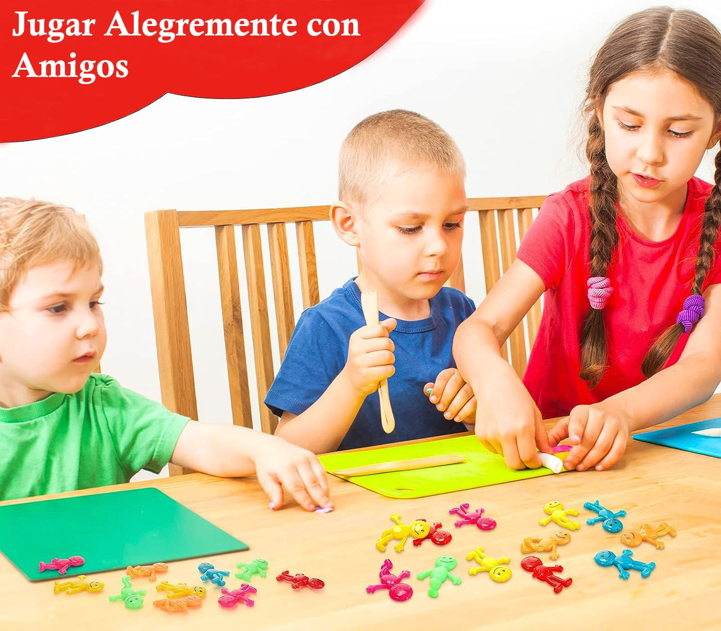 Juguetes Elásticos Bendables Stretchy Toys Colores Divertidos para Niños
