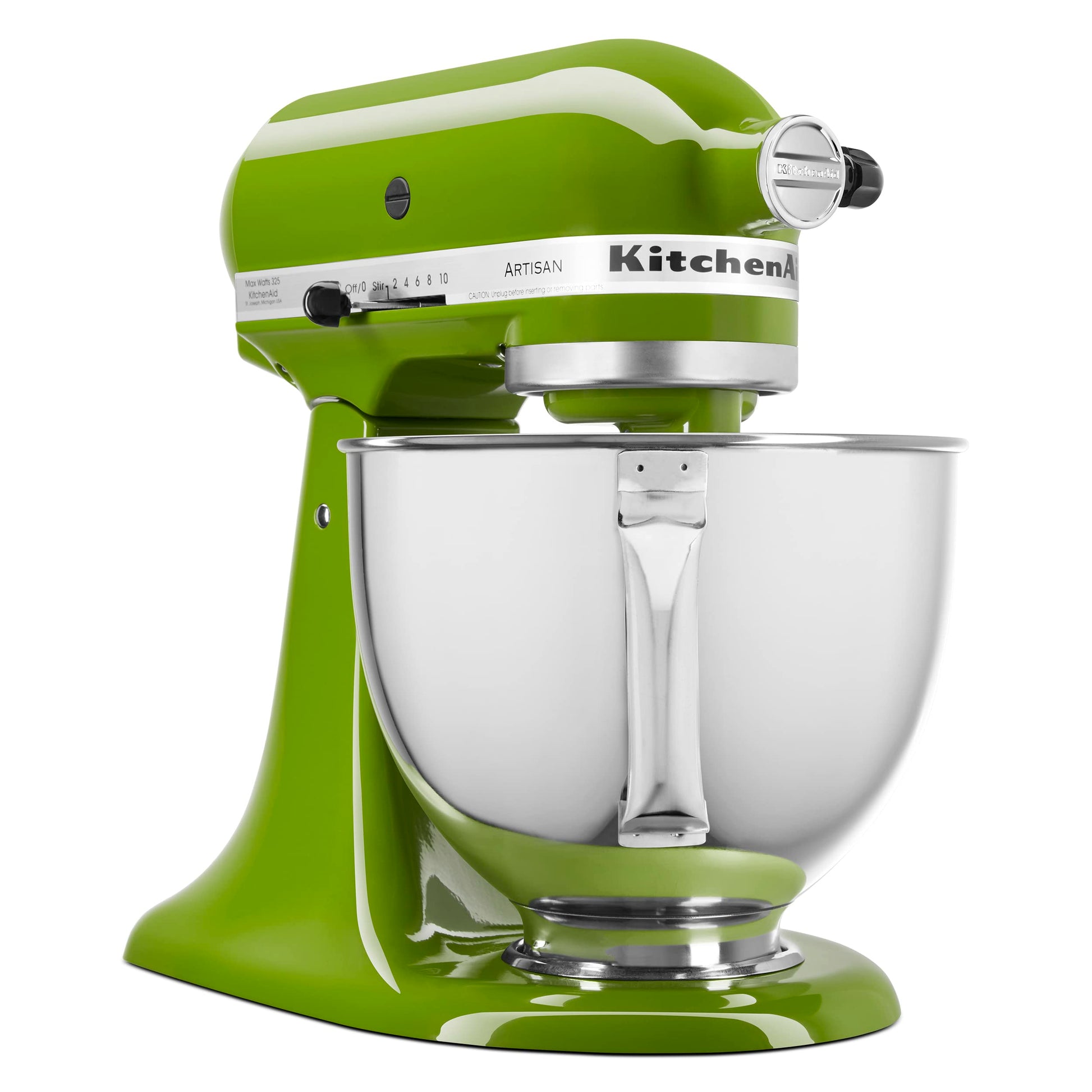 KitchenAid KSM150PSMA Artisan Series Mezclador de pie de cabeza inclinable de 5 cuartos de galón, Matcha
