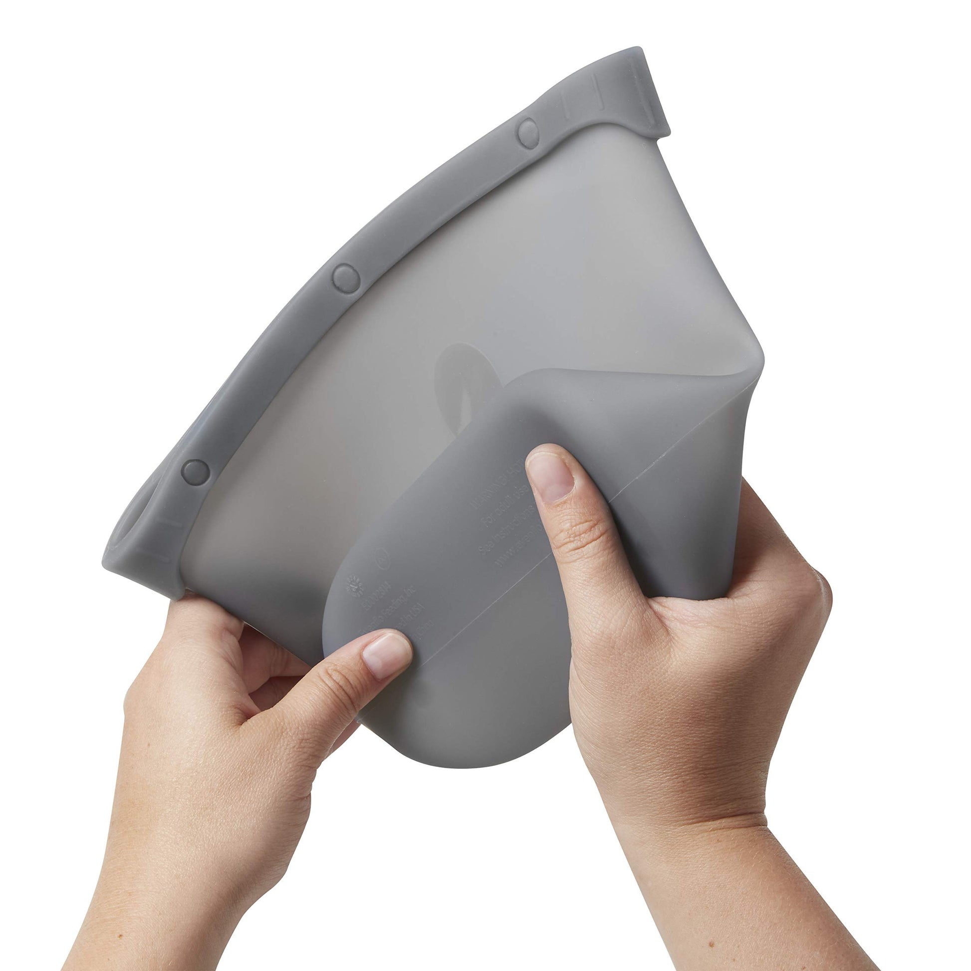 Bolsa desinfectante de vapor de silicona, color gris
