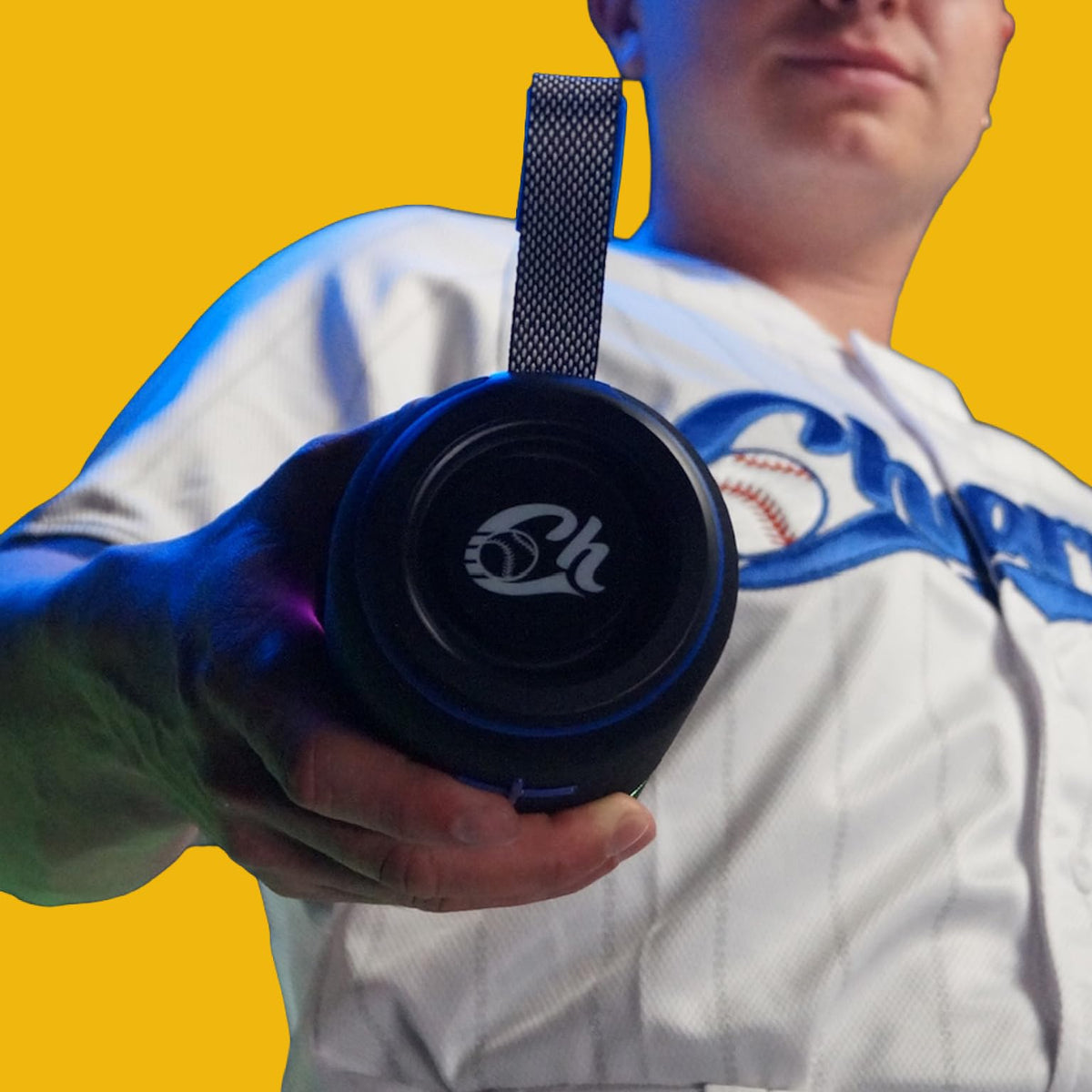 Bocina Bluetooth CONTROL EXPERT Negro Edición Especial Charros de Jalisco Slugger TWS RGB para Hombre