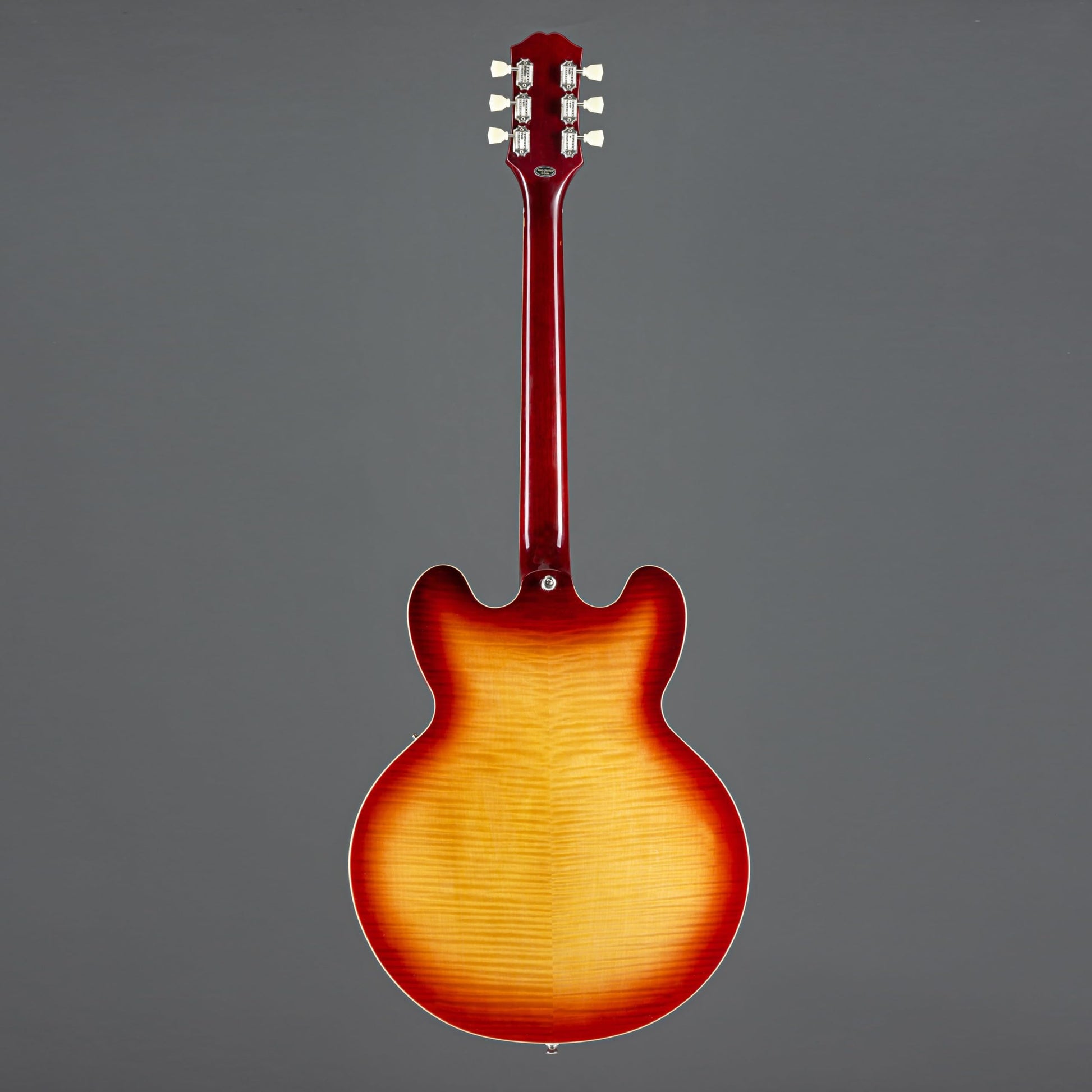 Epiphone - Guitarra eléctrica | ES335 | Parte superior con cifras | Cuerpo semihueco | Color ráfaga de té de frambuesa | Instrumentos musicales Guitarra eléctrica ES335