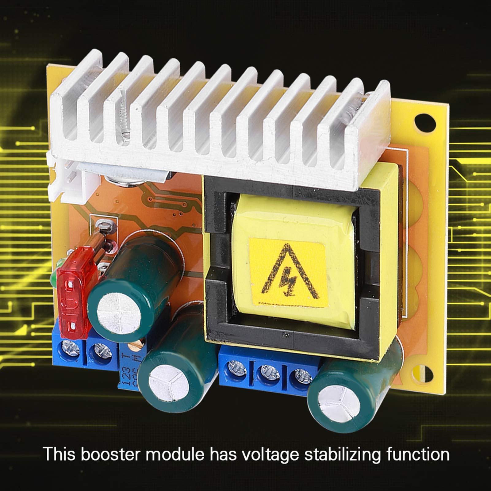 Convertidor DC Boost Vikye Alto Voltaje 8-32V 12V a ± 45V-390V para Fuente de Alimentación