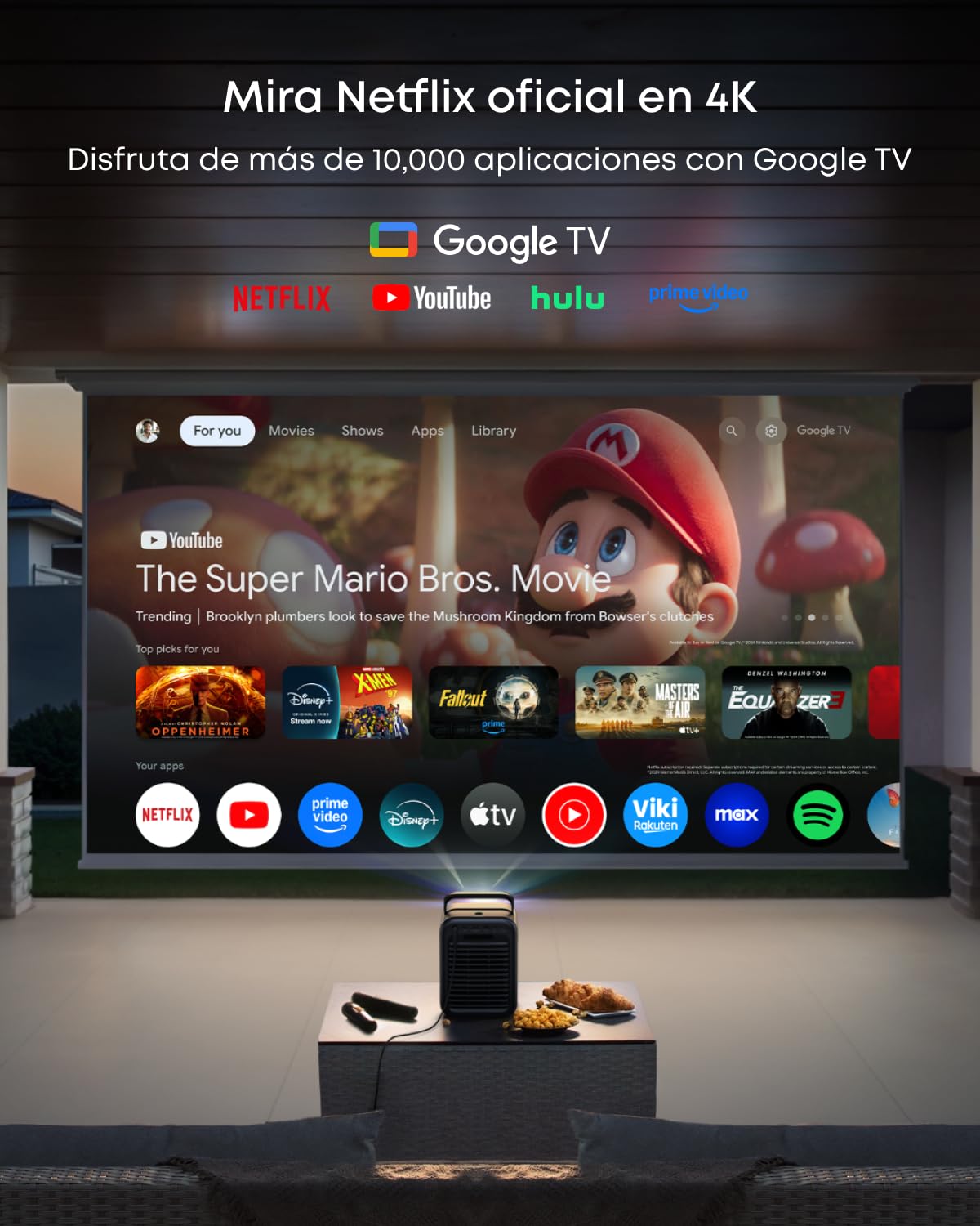 Nebula Soundcore X1 Proyector Portátil