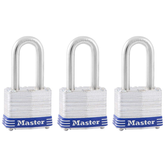 Candado de Combinación Master Lock 38 Mm Pack de 3