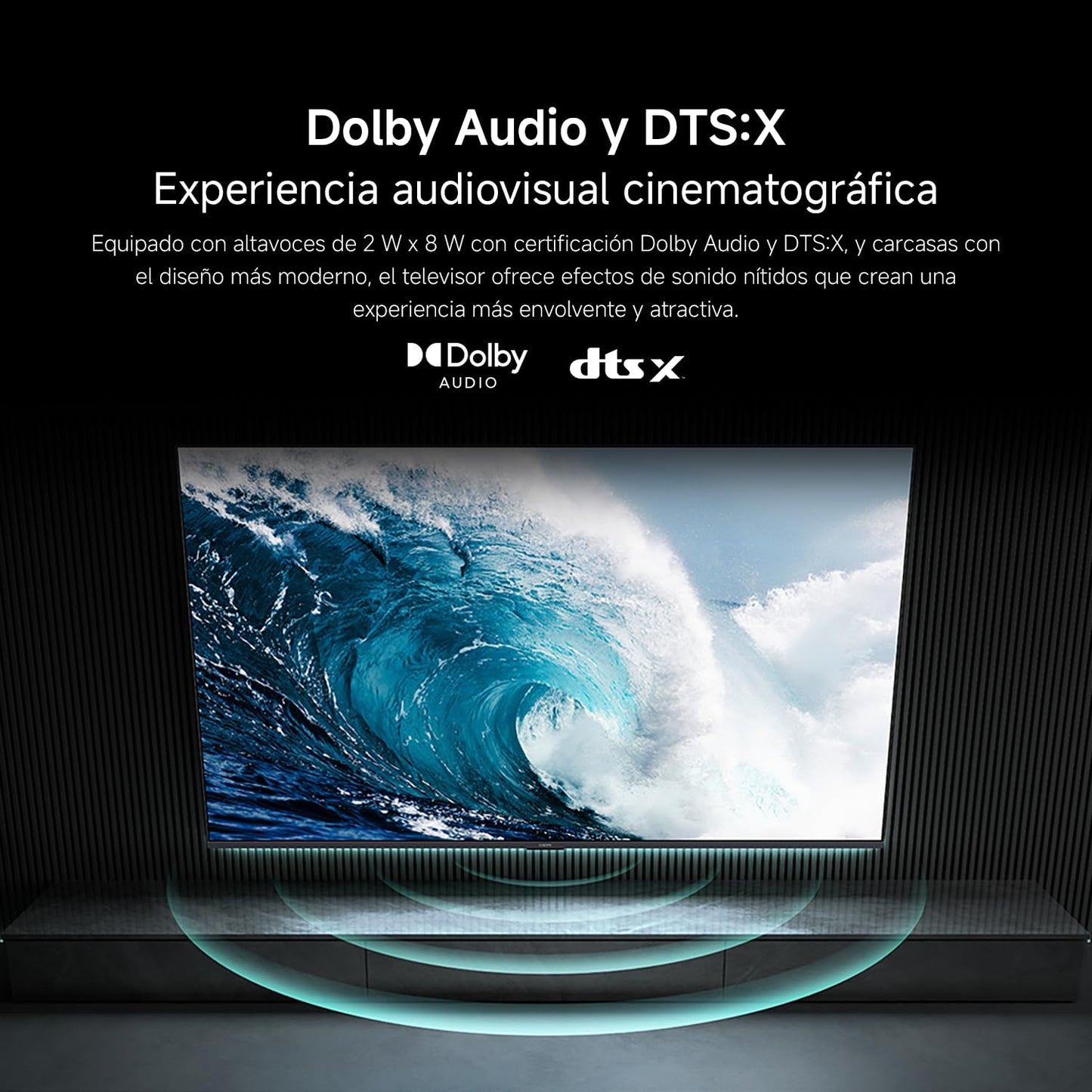 XIAOMI TV A 32 2026 | Google TV | Diseño Elegante con Bisel Ultrafino | Dolby Audio DTS:X + DTS Virtual:X1 | Voice Control