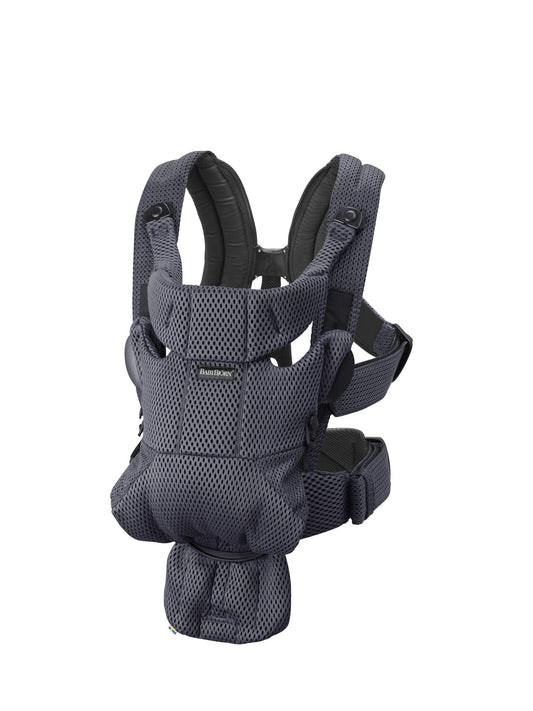 BabyBjörn Canguro Portabebé Free, Malla 3D, Antracita