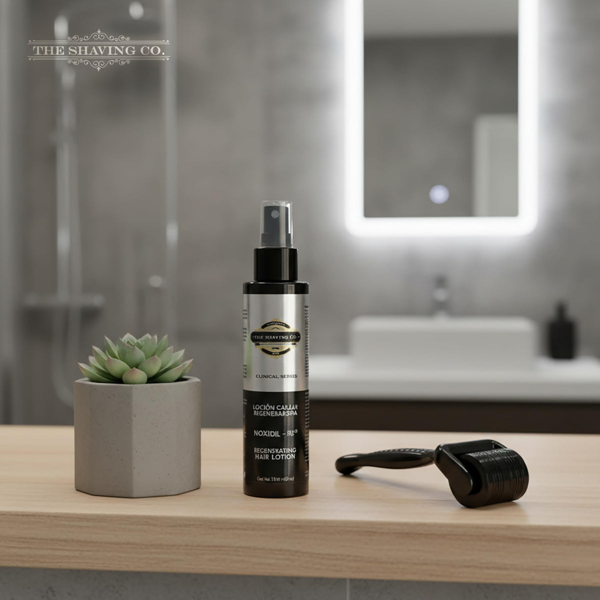 Loción Regeneración Capilar The Shaving Co Noxidil H2 para Crecimiento de Cabello Unisex