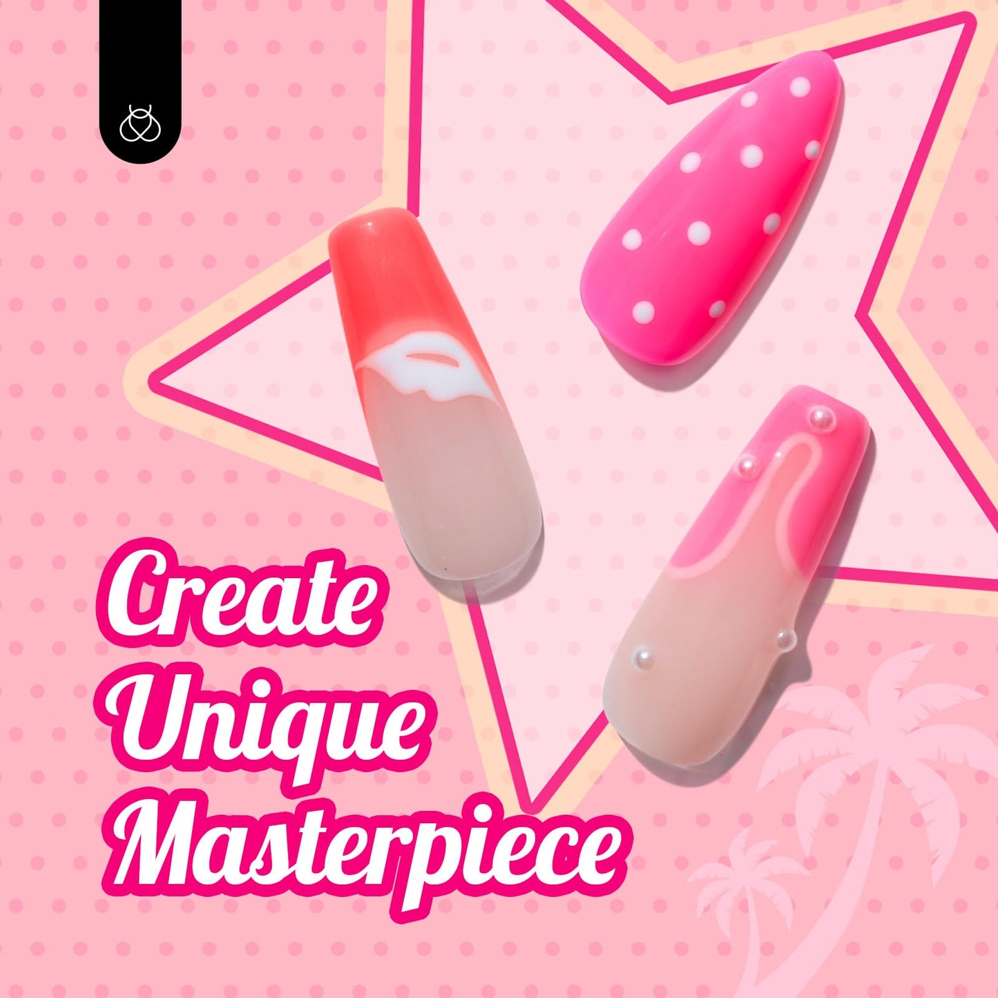 Beetles Valentine's Day Glitter Baby Pink Red Gel Nail Polish Set 6 Colors Pink White Gel Polish Kit Soak Off LED Lamp Nail Gel Kit Christmas New Year Girlfriend Gift for Women Mom Manicure Kit