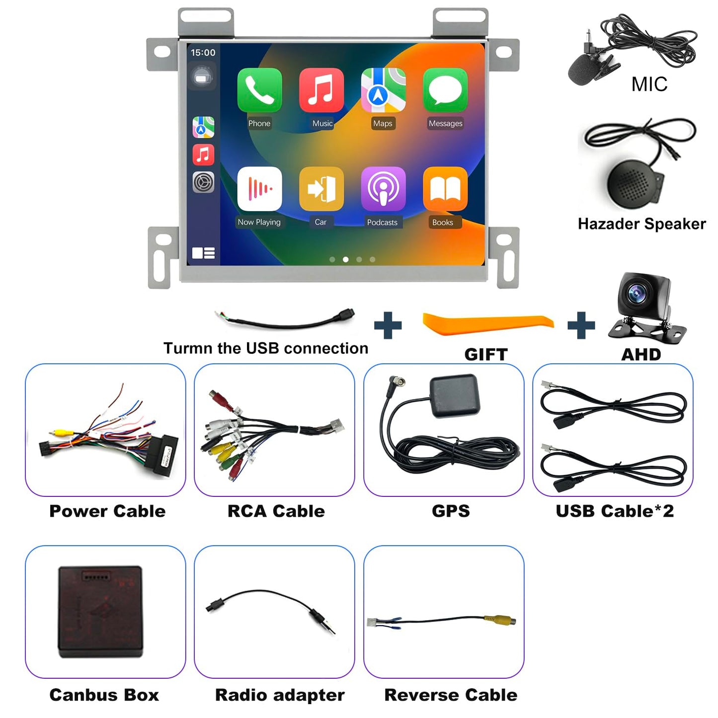 Radio de actualización 5GWiFi para Jeep Grand Cherokee 2014-2021, Dodge RAM 1500/2500/3500 2013-2018, Dodge Challenger Charger Durango 2015-2023, visualización táctil estéreo para coche Carplay GPS