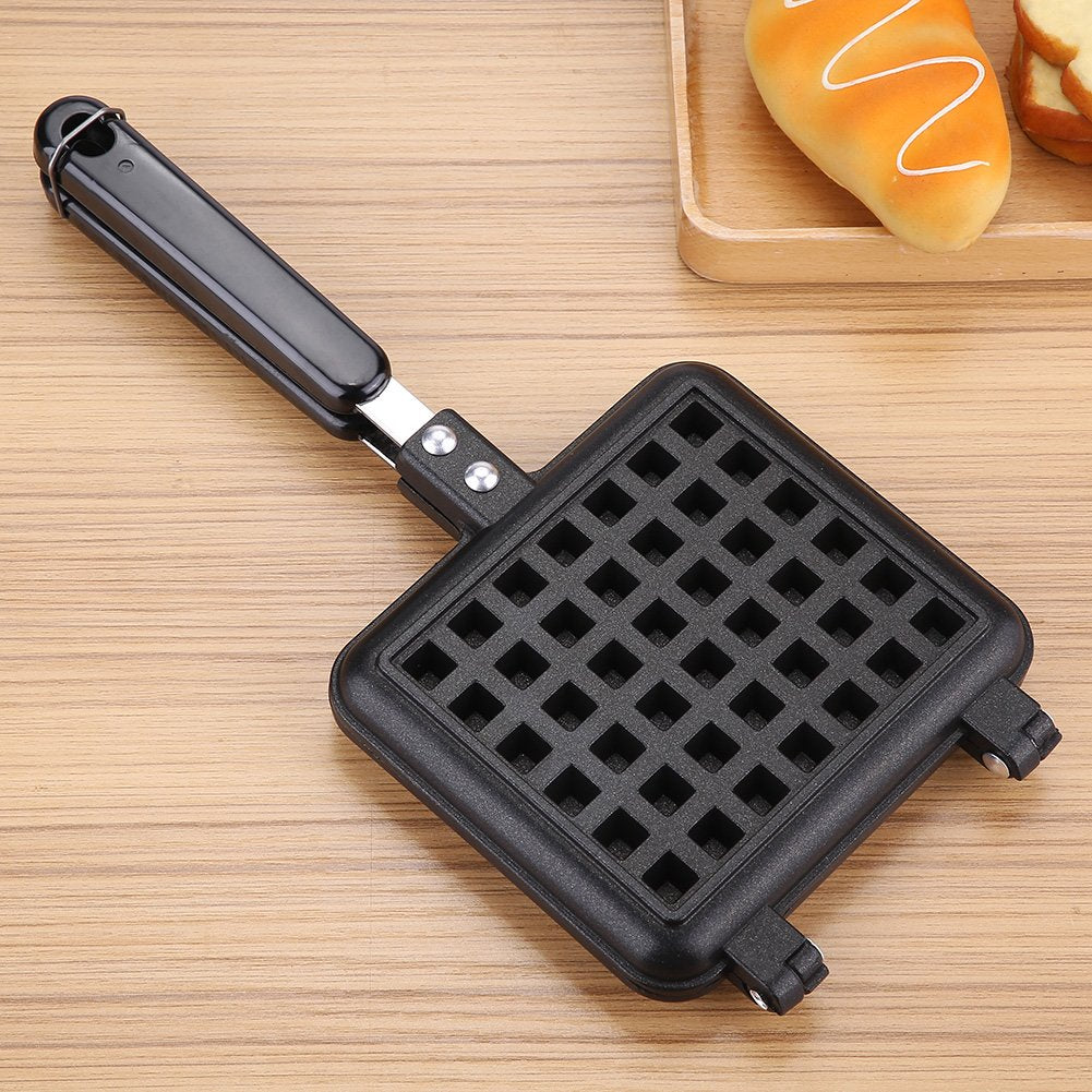 Waffle Maker Antiadherente Cocina Doméstica Horno Gas Herramienta de Hornear