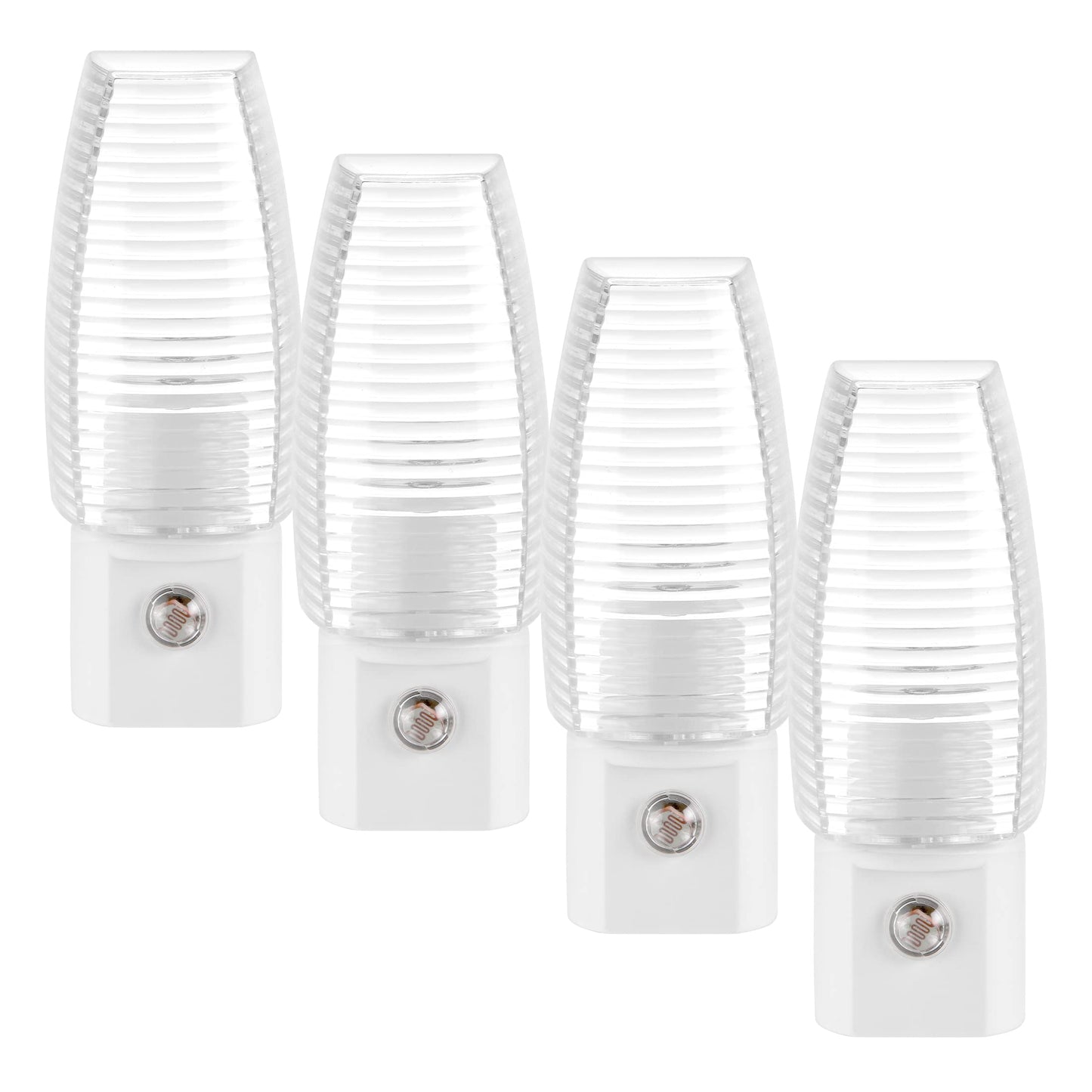 Luz Nocturna LED Maxxima 5000 K Sensor Automático Paquete de 4