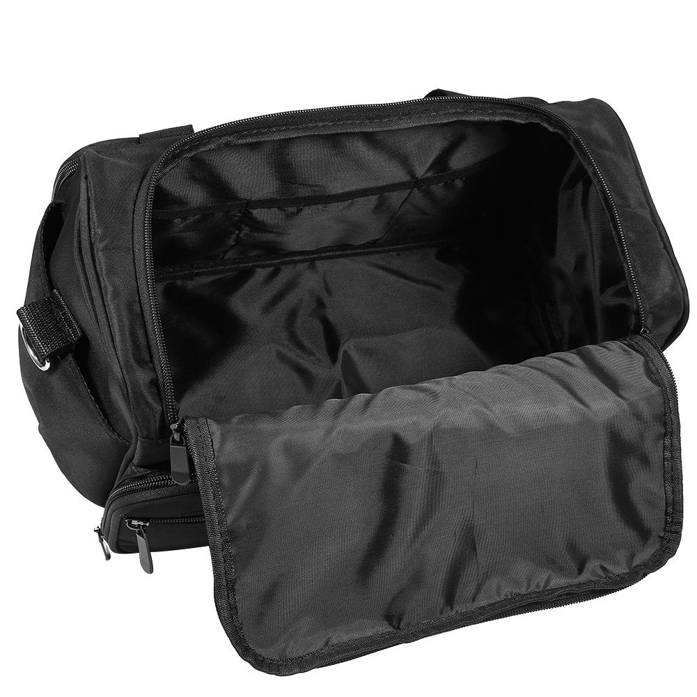Bolso de peluquero portátil, Estuche de peluquería, Caja de viaje de barbero para llevar cortadoras de cabello, tijeras y peines