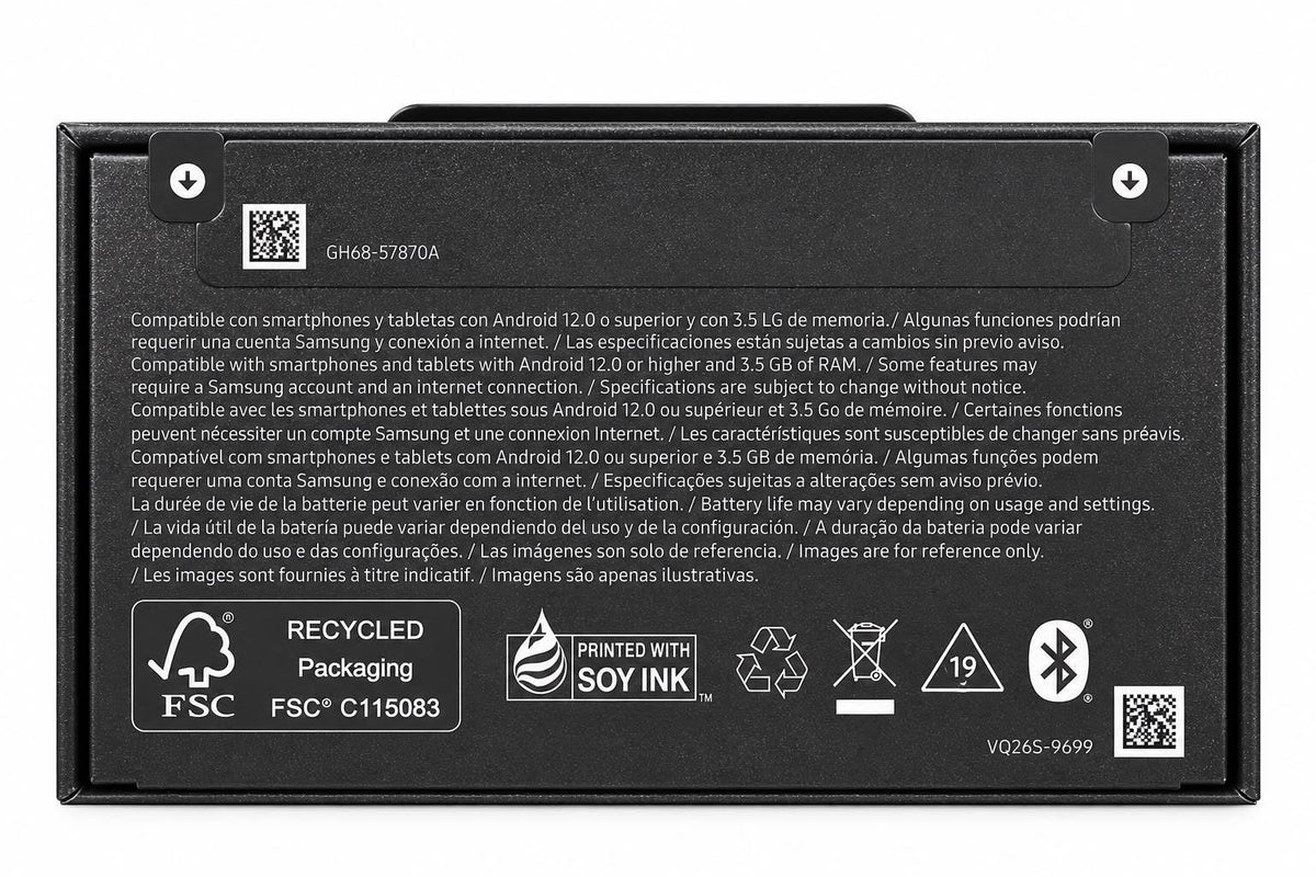 Auriculares Samsung Buds4 Pro Negro Premium