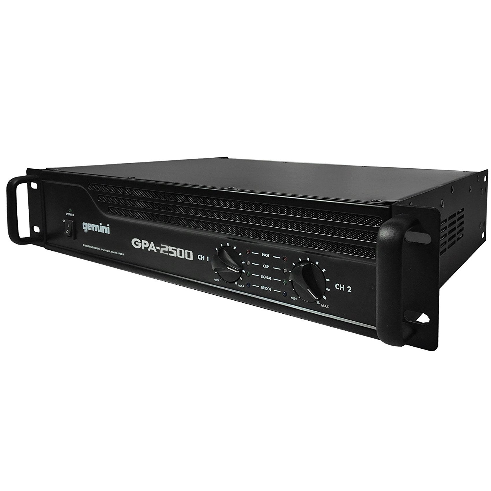 Gemini GPA-2500 - Amplificador de potencia profesional (3000 W)
