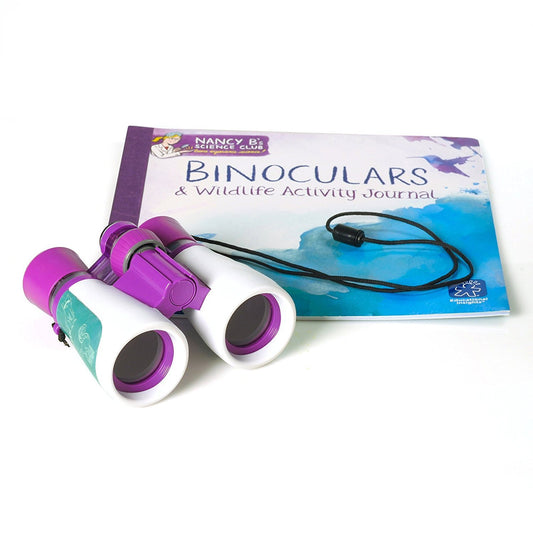 Educational Insights Nancy B's Science Club. Binoculares, binoculares para niños, Explorar la Naturaleza, para Mayores de 8 años