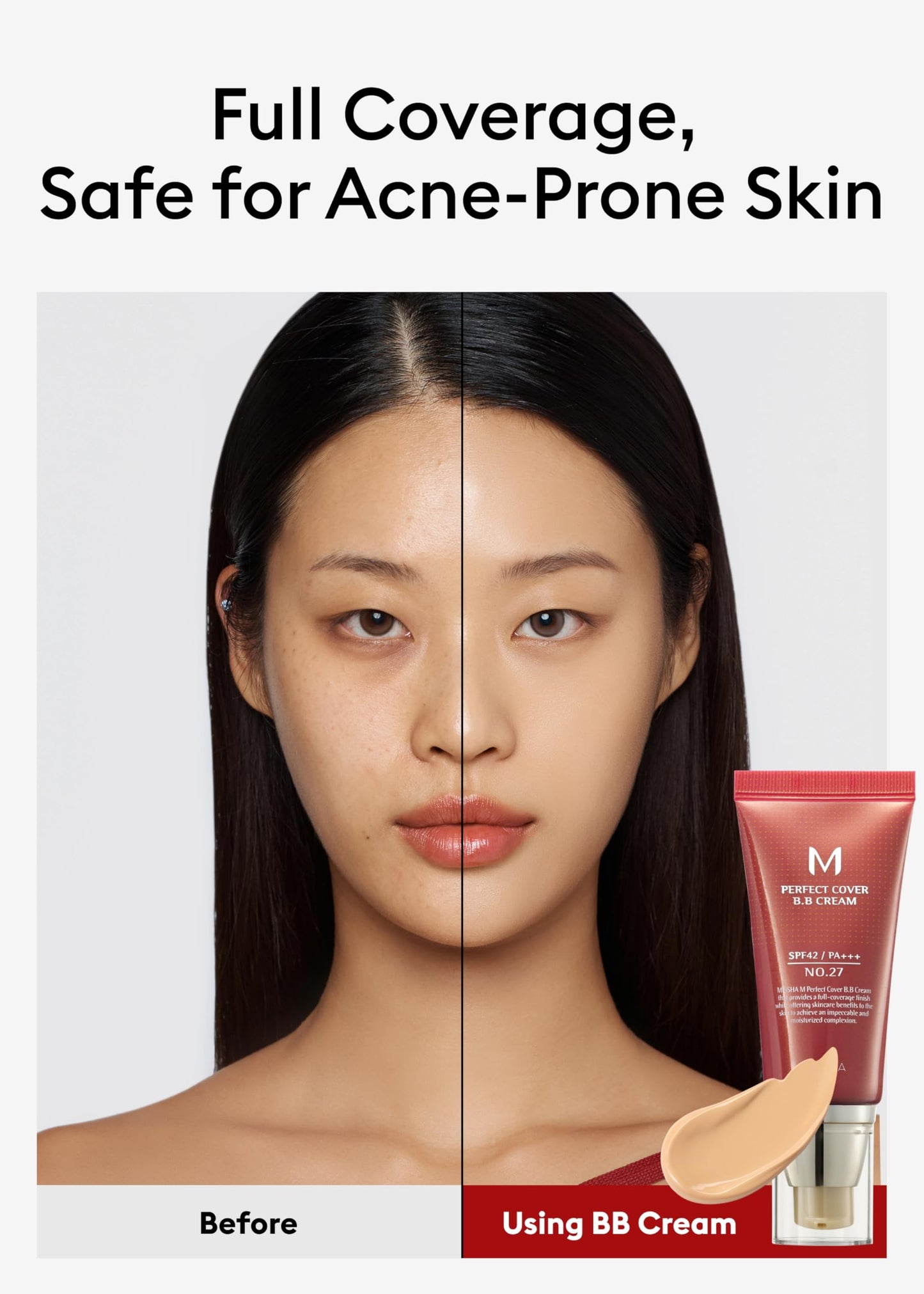 Missha M Perfect Cover BB Cream SPF 42 PA No 27 Honey Beige