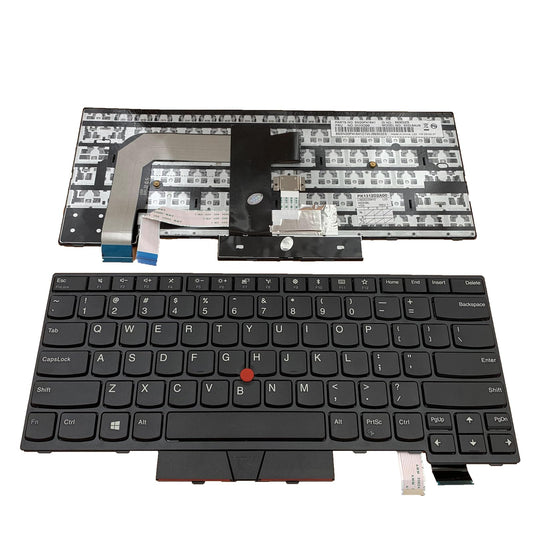Repuesto de Teclado para Laptop Lenovo ThinkPad T470 T480 Sin Luz de Fondo Siakoocty