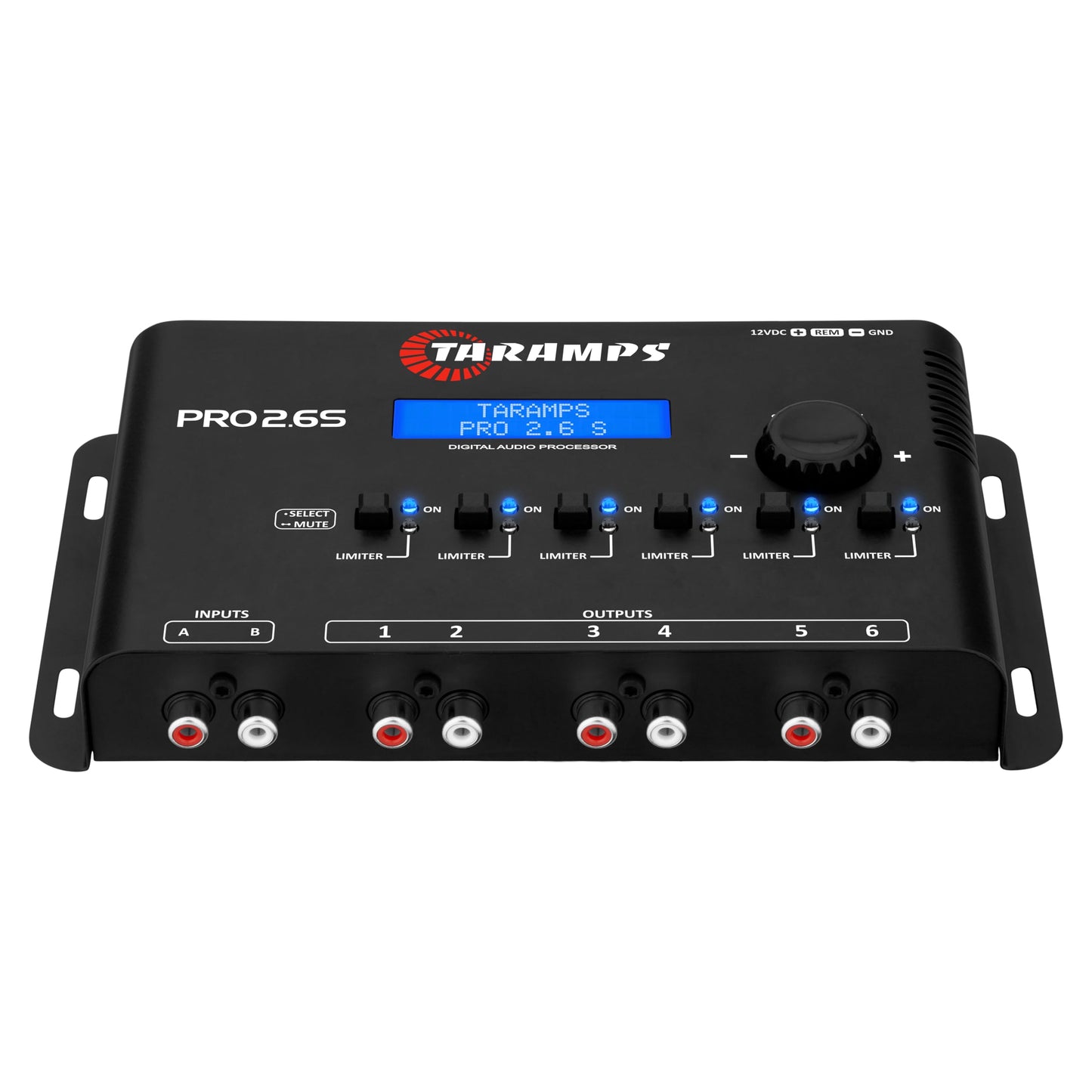 Taramp's - Procesador de audio digital para automóvil con 2 entradas DSP y 6 salidas independientes con ecualizador paramétrico de 3 bandas